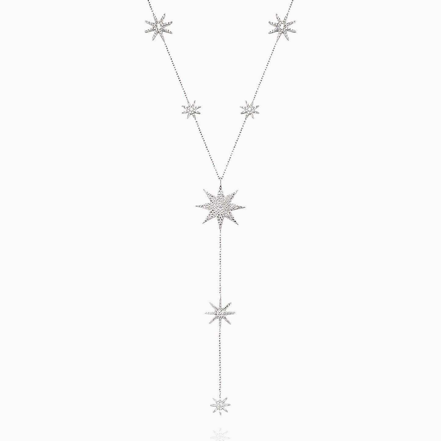 Festive Stars Y Shape Necklace - AYUNA