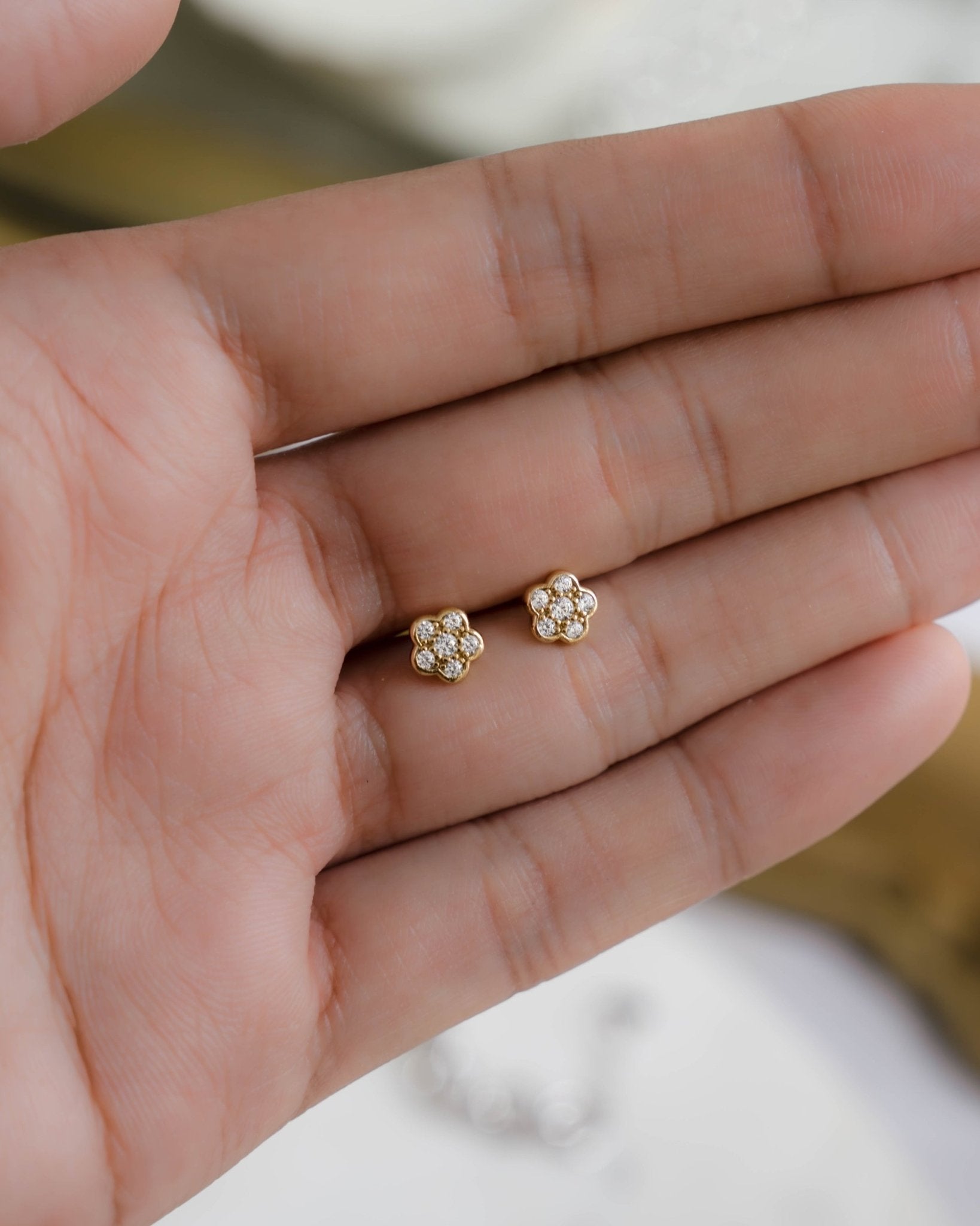 Floral Studs - AYUNA