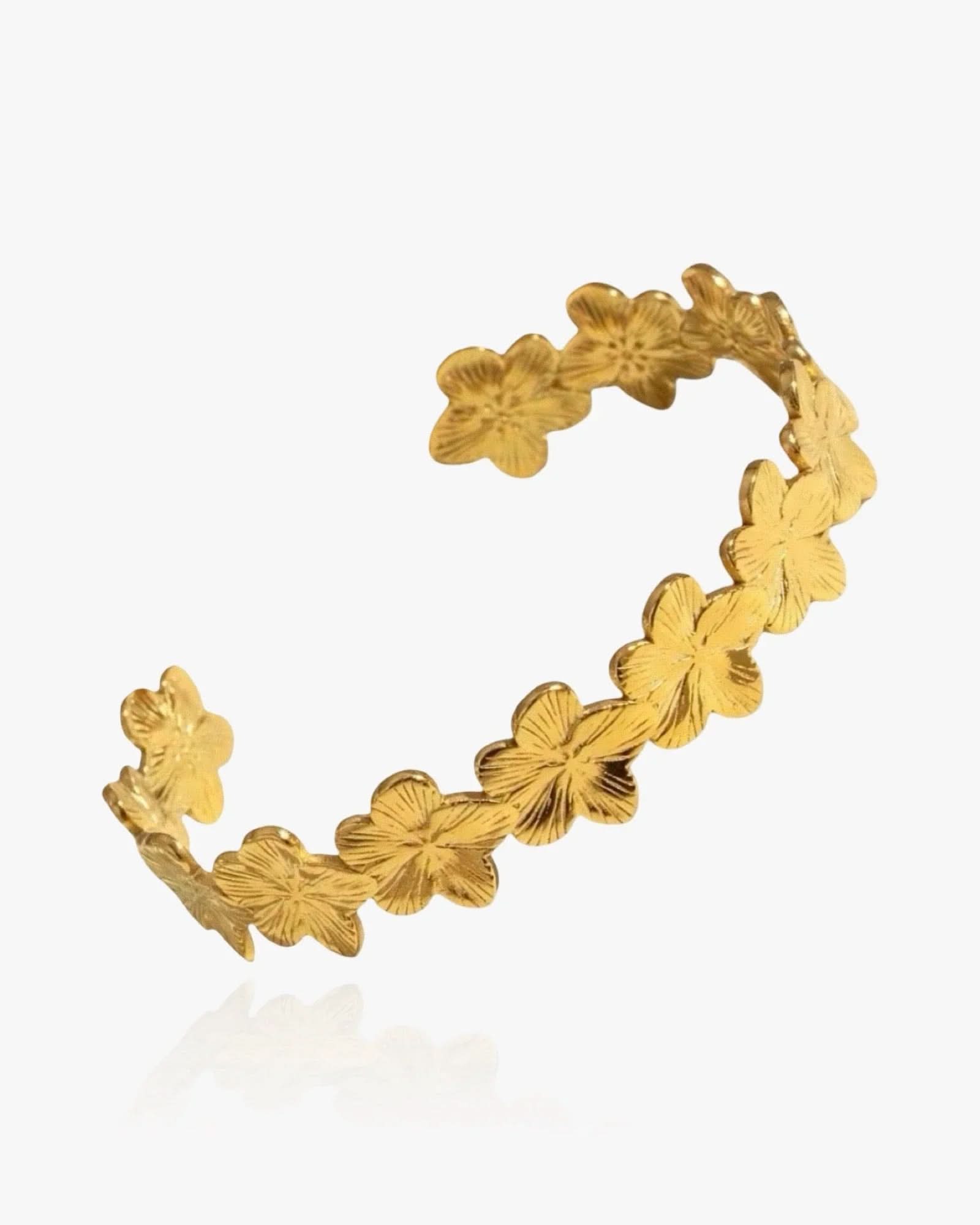 Flower Cuff Bracelet - AYUNA