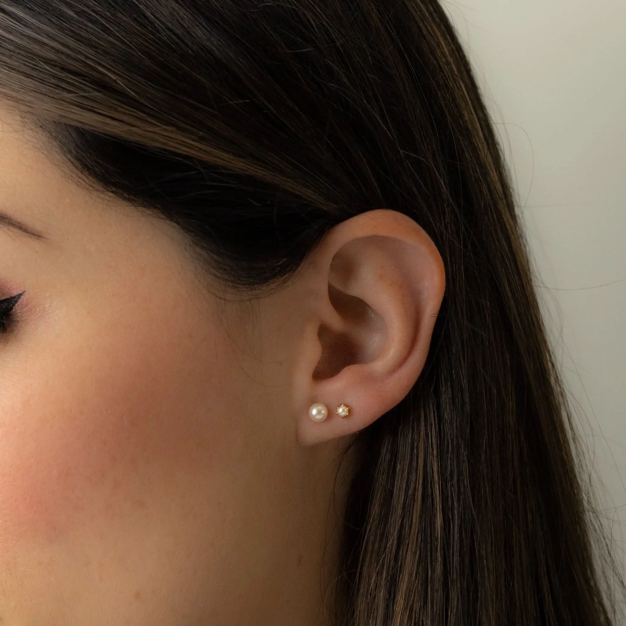 Freshwater Pearl Studs - AYUNA