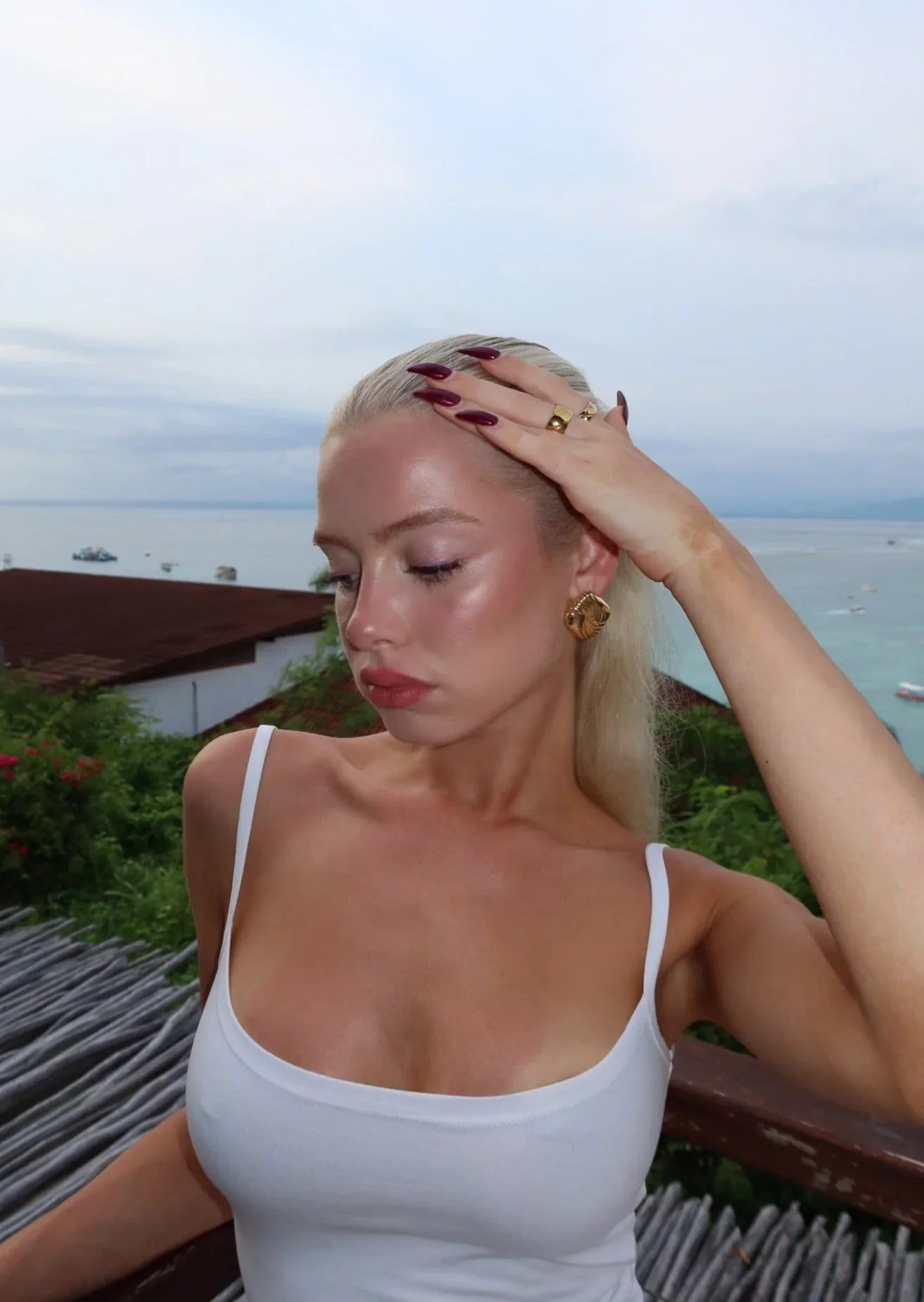 Gaia Earrings - Gold - AYUNA