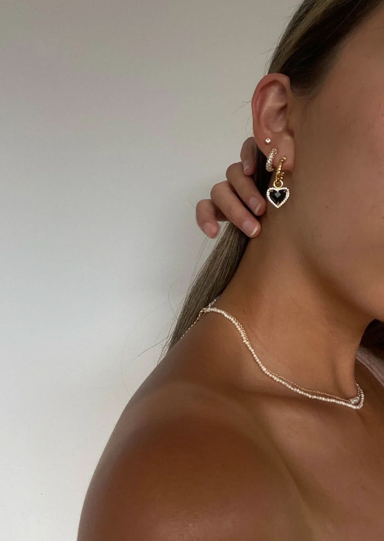 Gina Earrings - Gold - AYUNA