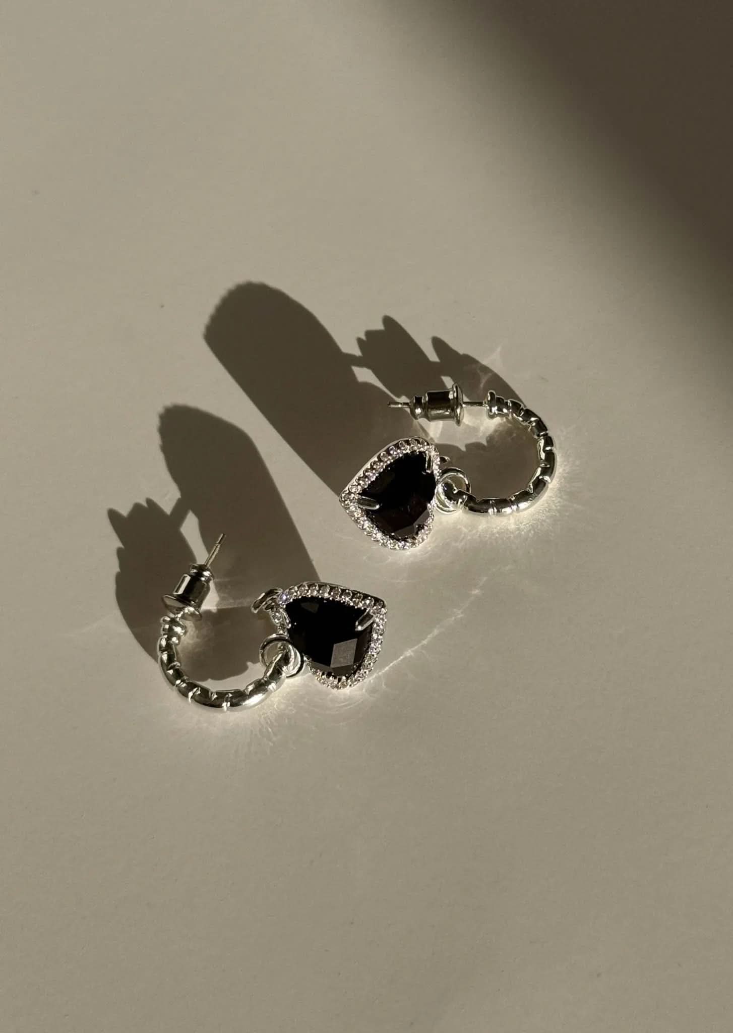 Gina Earrings - Silver - AYUNA