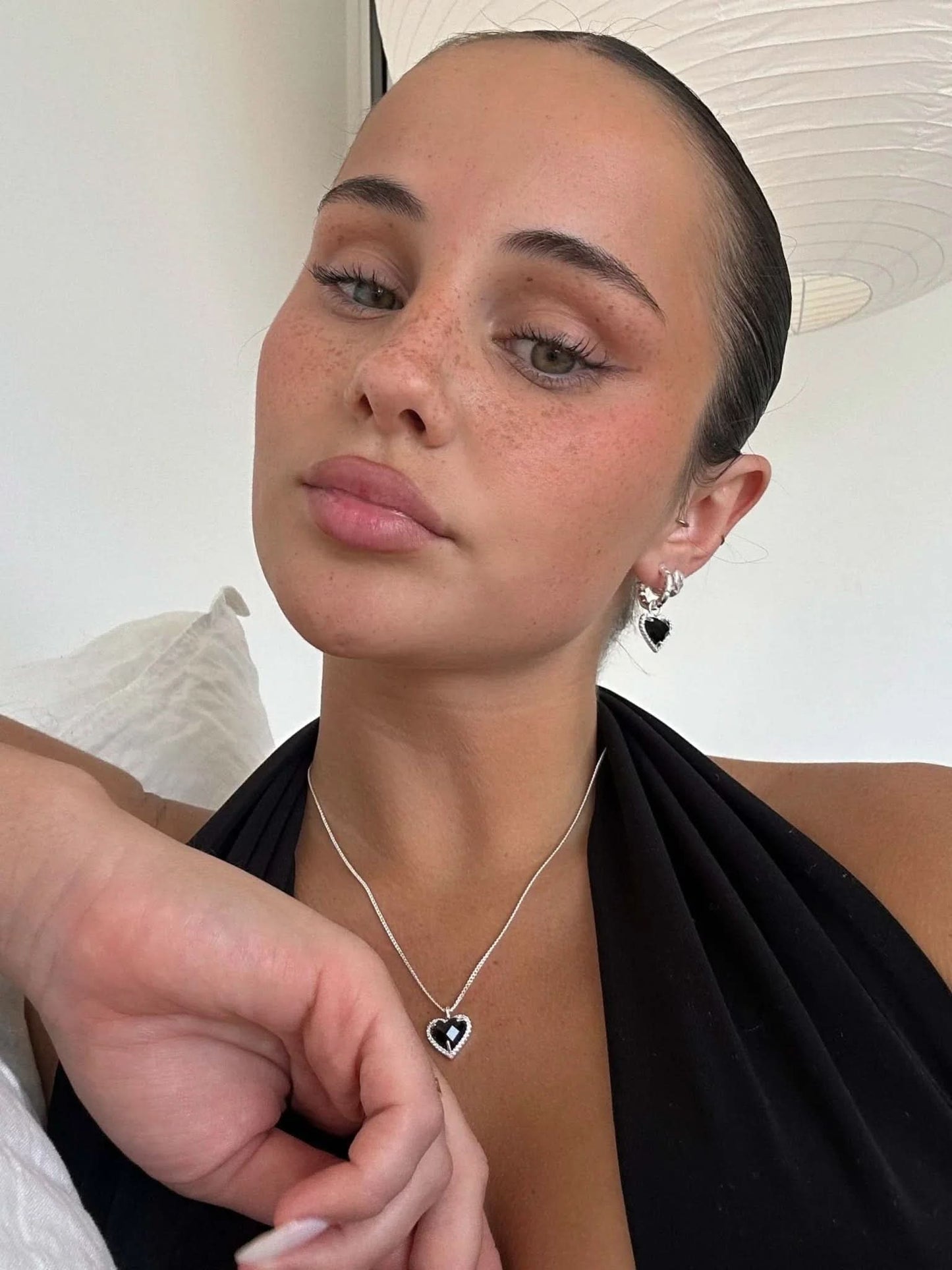 Gina Necklace - Silver - AYUNA