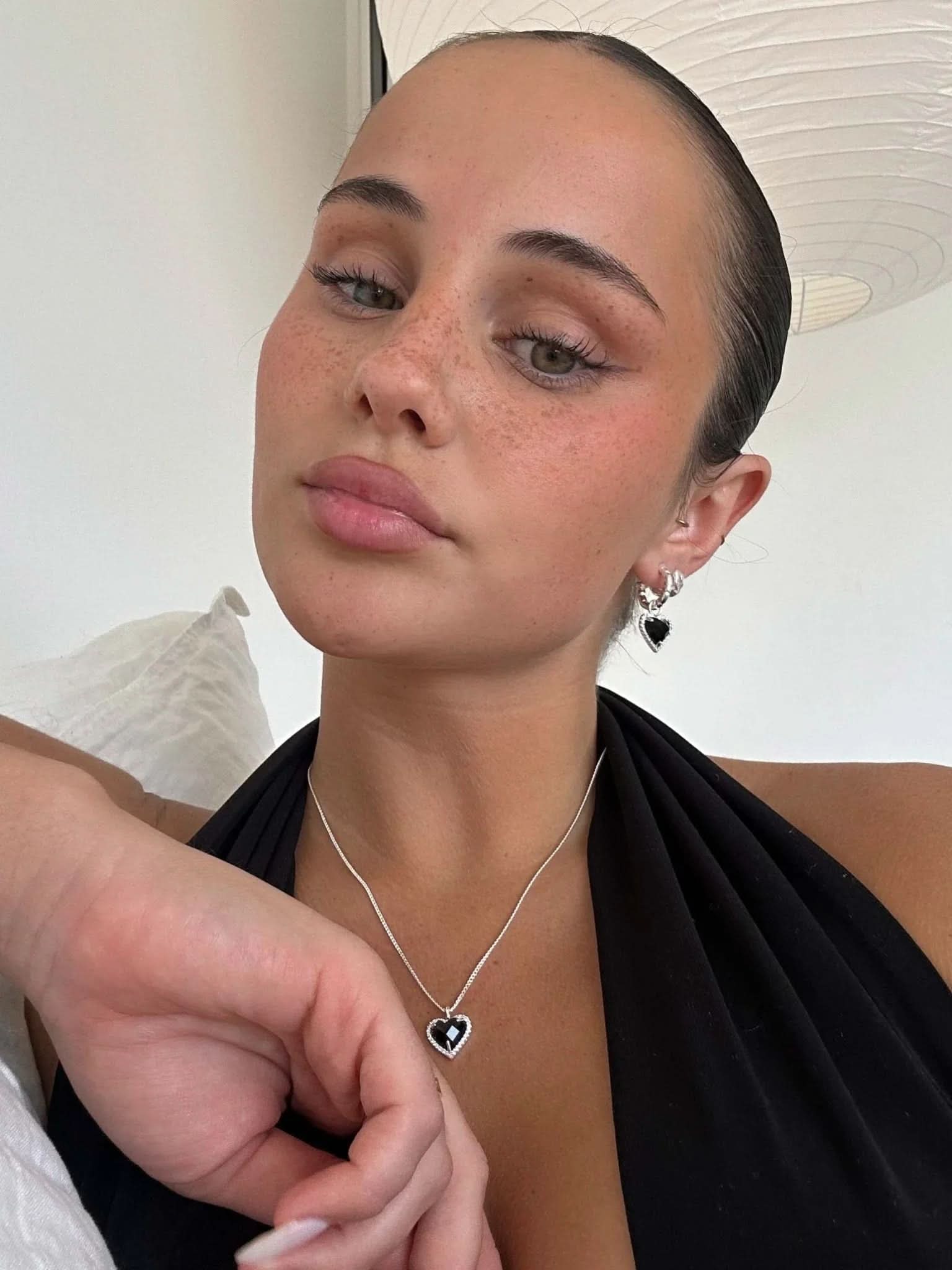 Gina Necklace - Silver - AYUNA