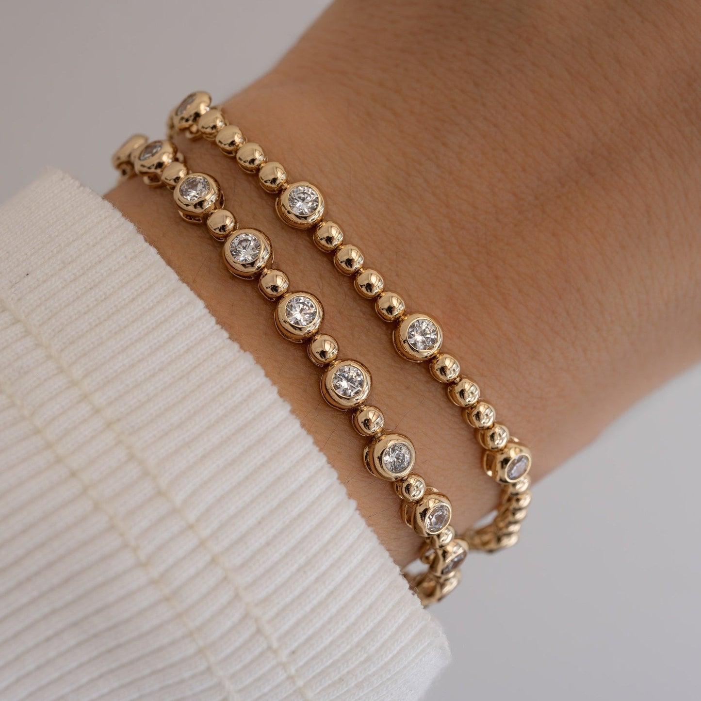 Gina Tennis Bracelet - AYUNA