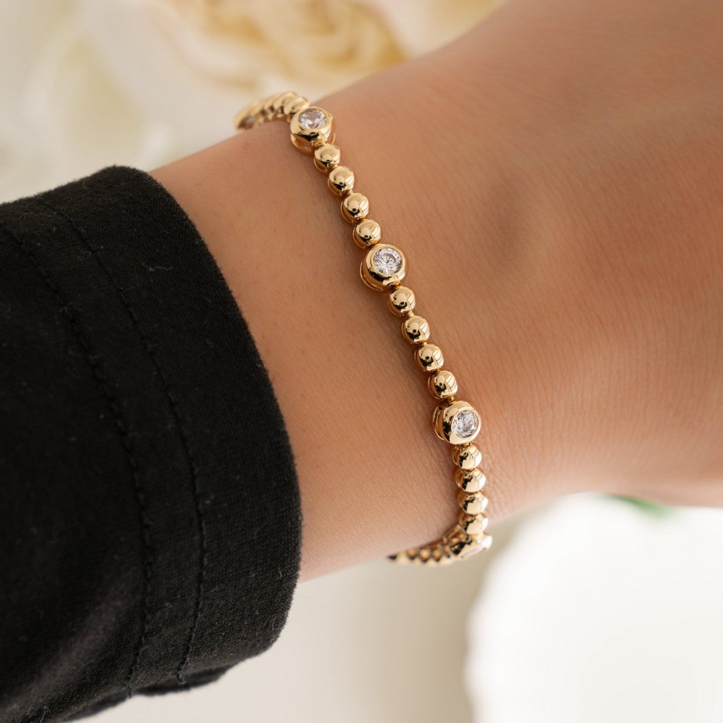 Gina Tennis Bracelet - AYUNA