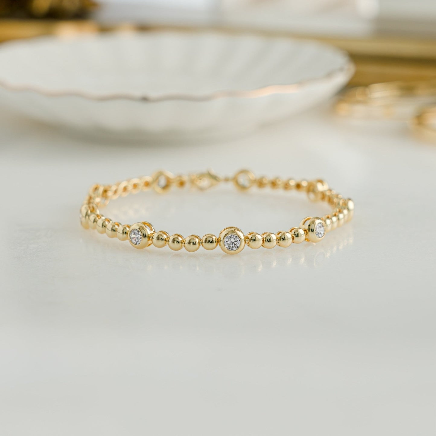 Gina Tennis Bracelet - AYUNA