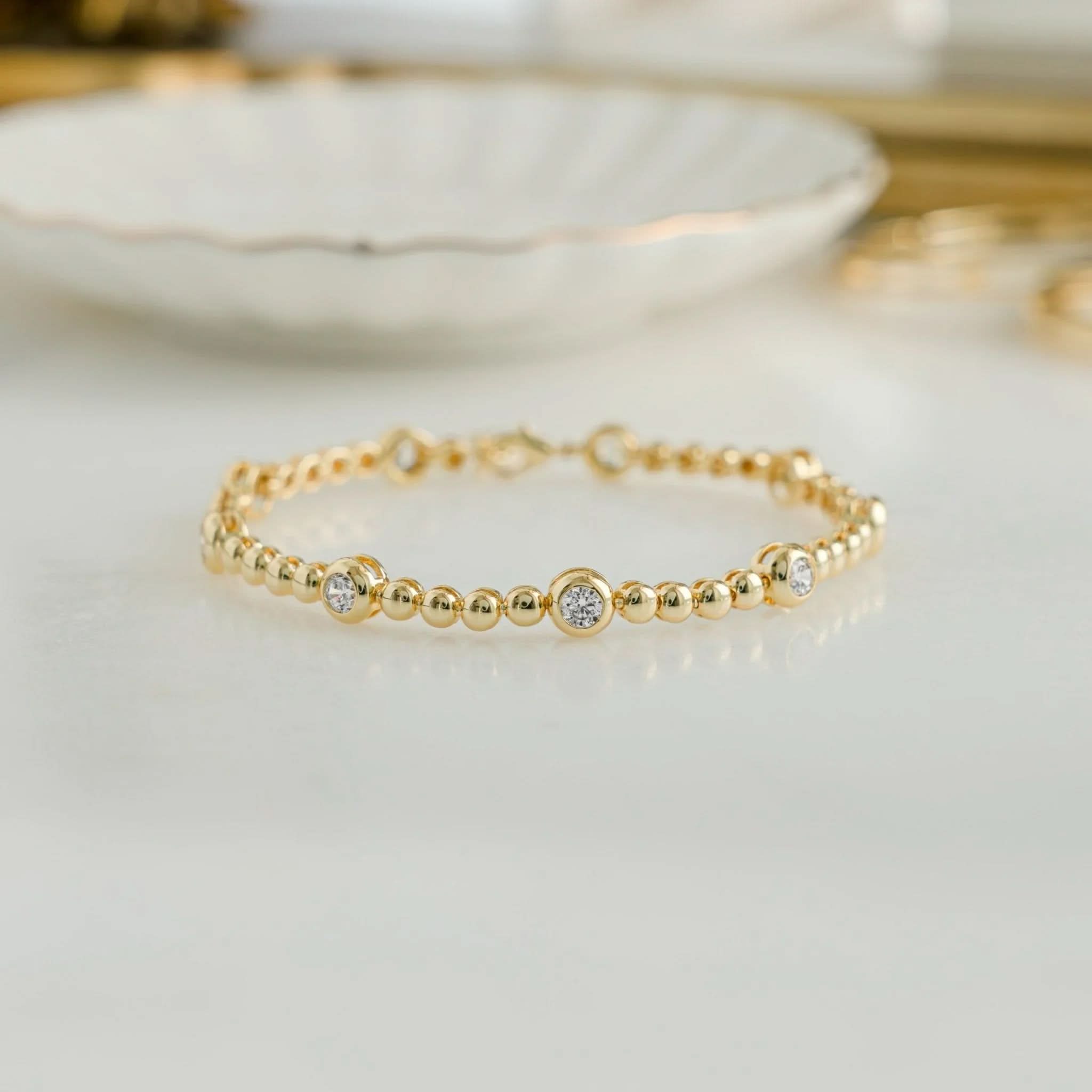 Gina Tennis Bracelet - AYUNA