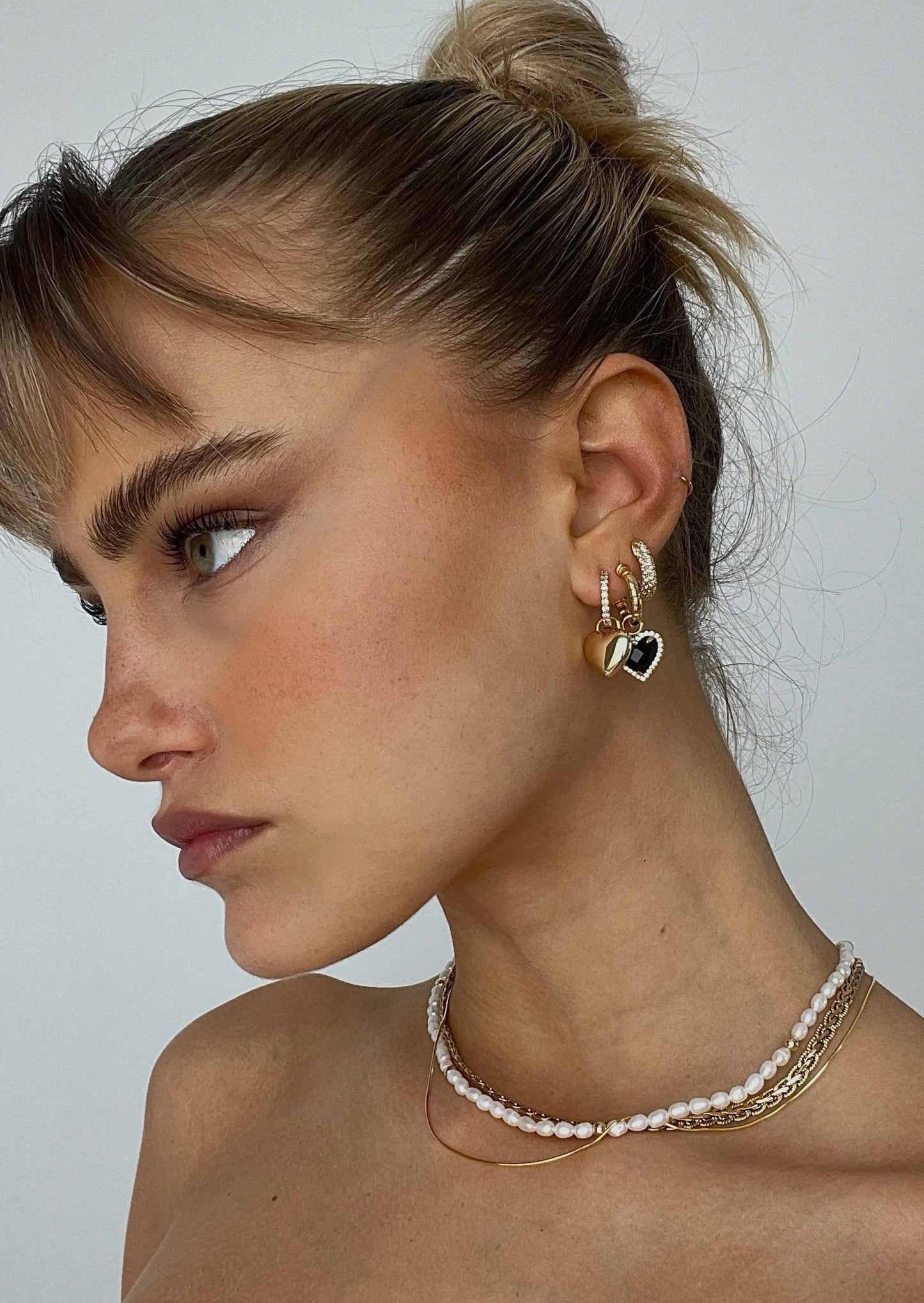 Gracie Earrings - Gold - AYUNA