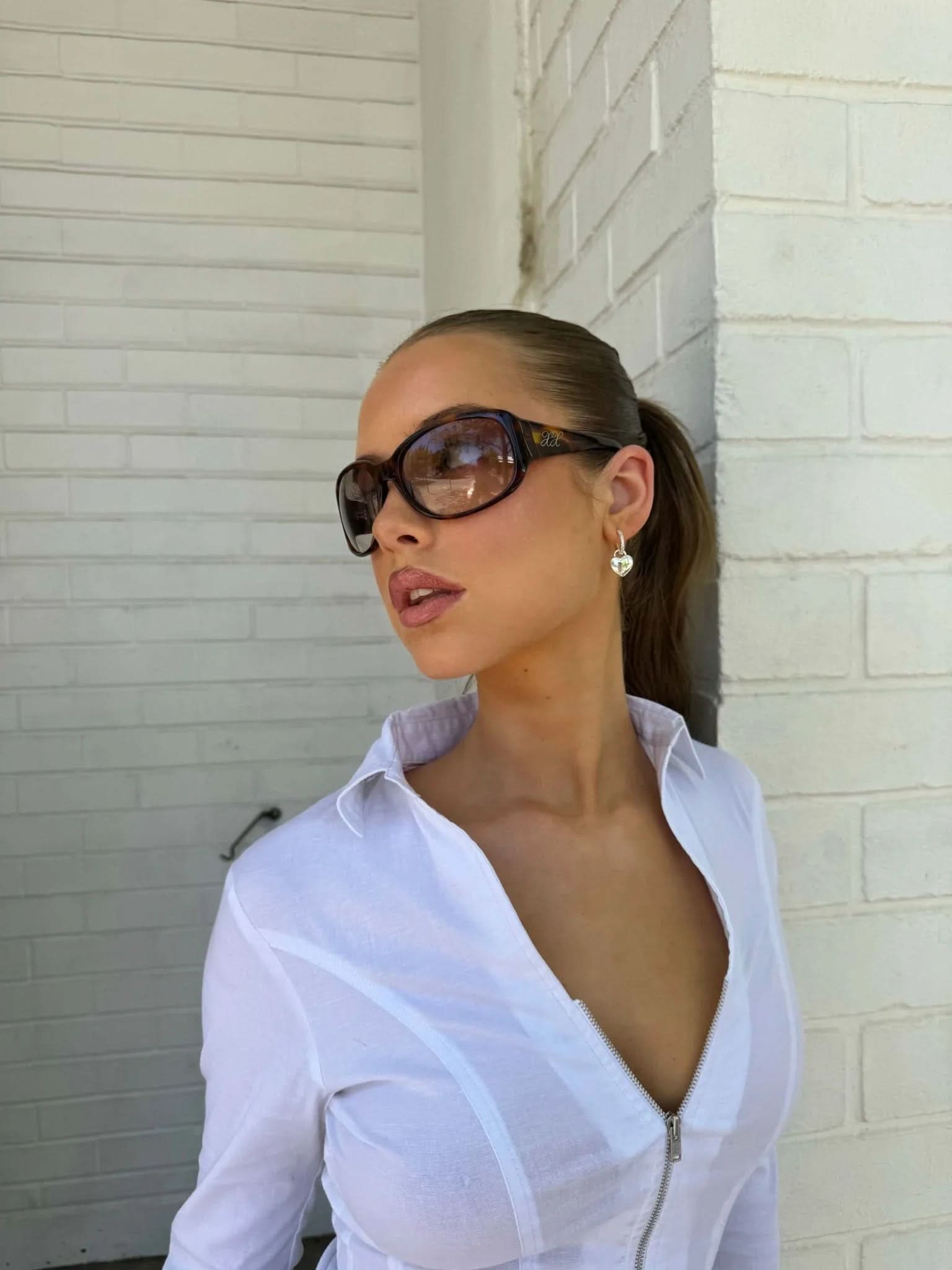 Gracie Earrings - Silver - AYUNA