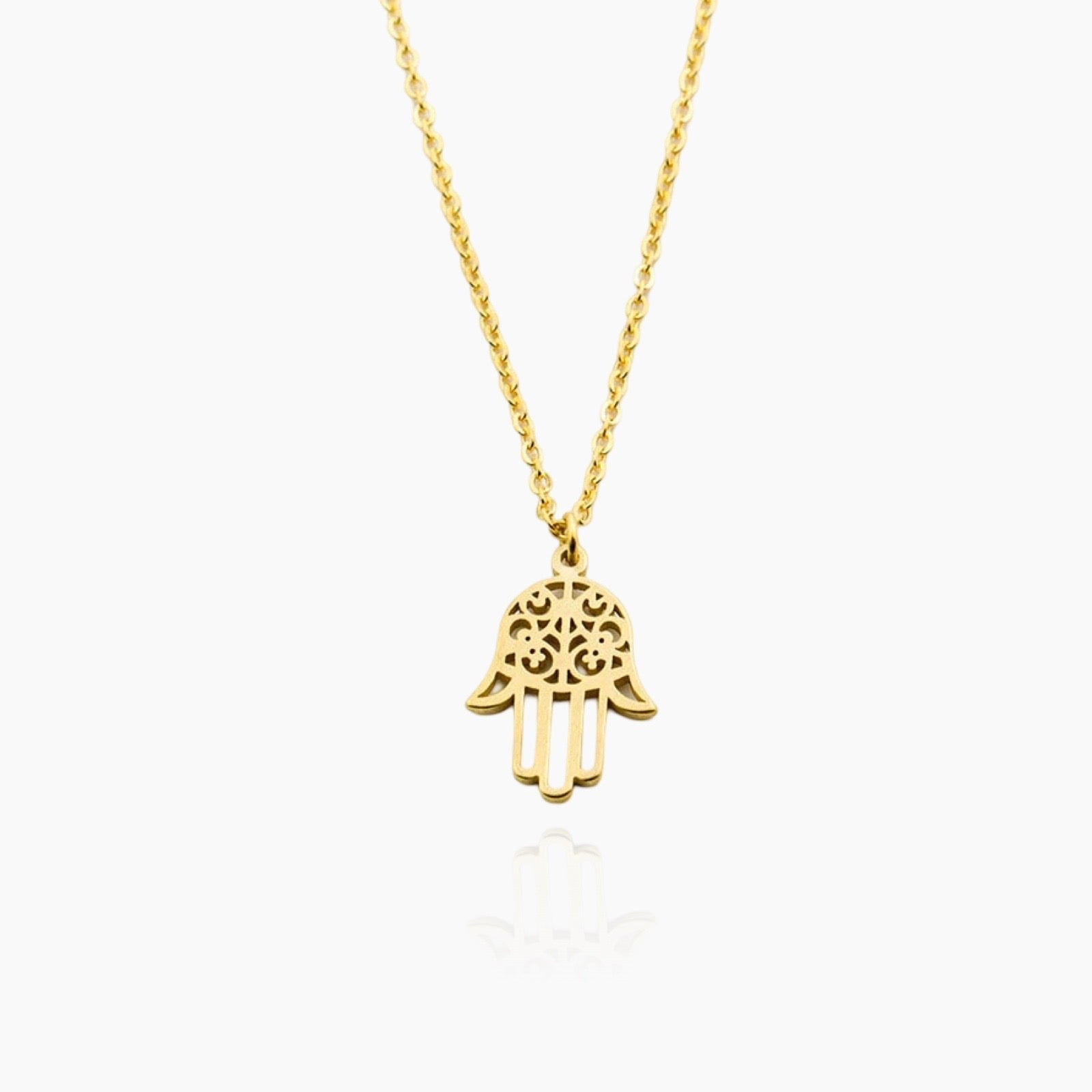Hamsa Hand Necklace - AYUNA
