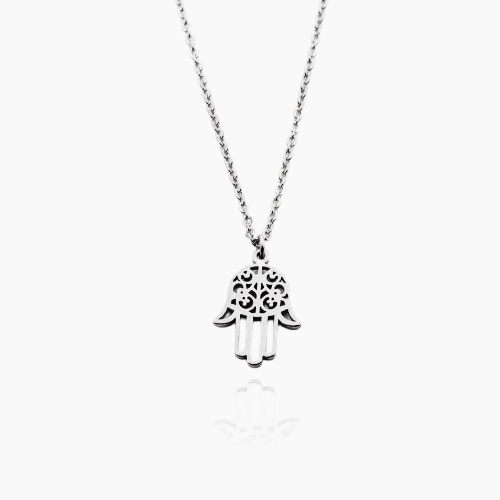 Hamsa Hand Necklace - AYUNA