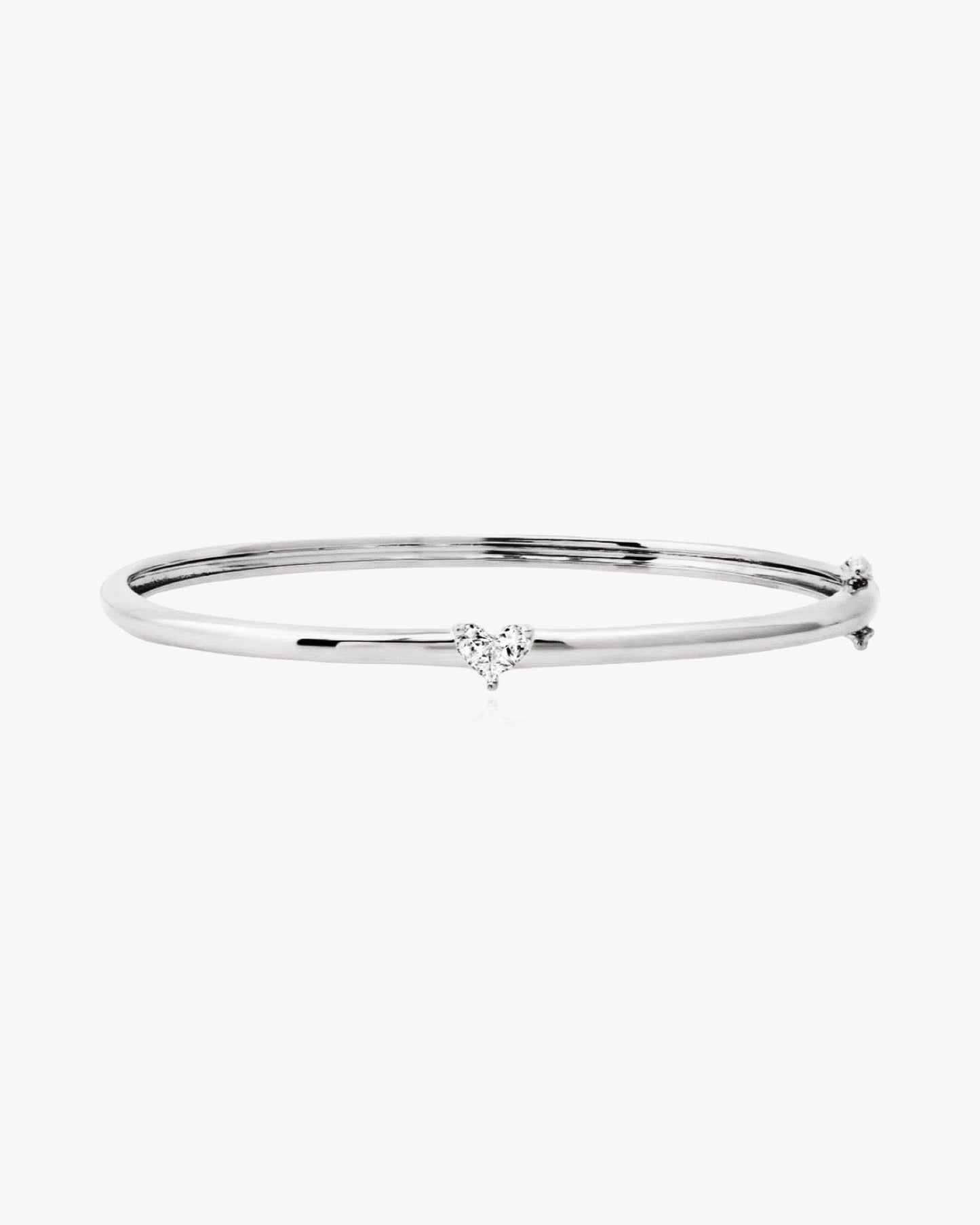 Heart Bangle Bracelet - AYUNA