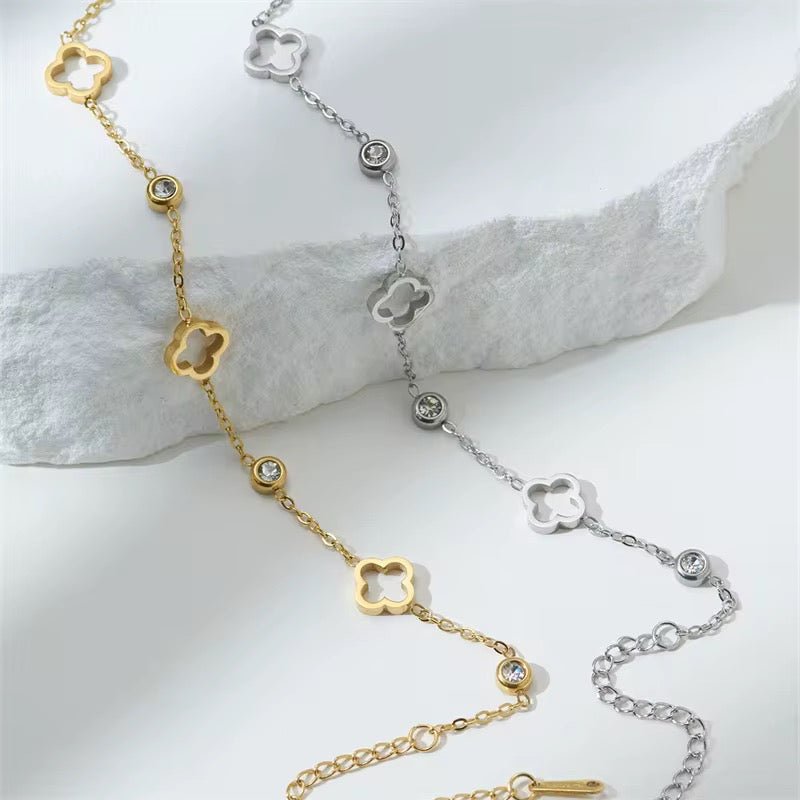 Hollow Out Clover Bracelet - AYUNA