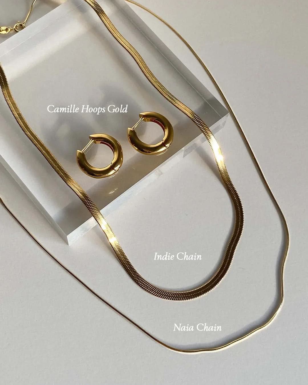 Indie Chain 3mm - Gold - AYUNA