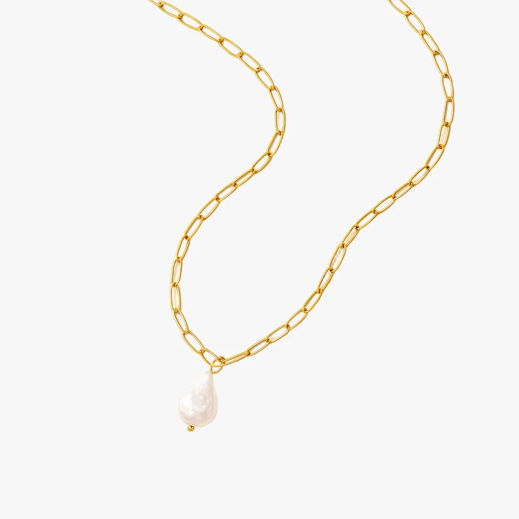 Kos Pearl Necklace - AYUNA