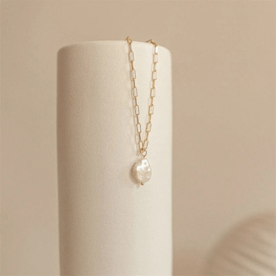 Kos Pearl Necklace - AYUNA