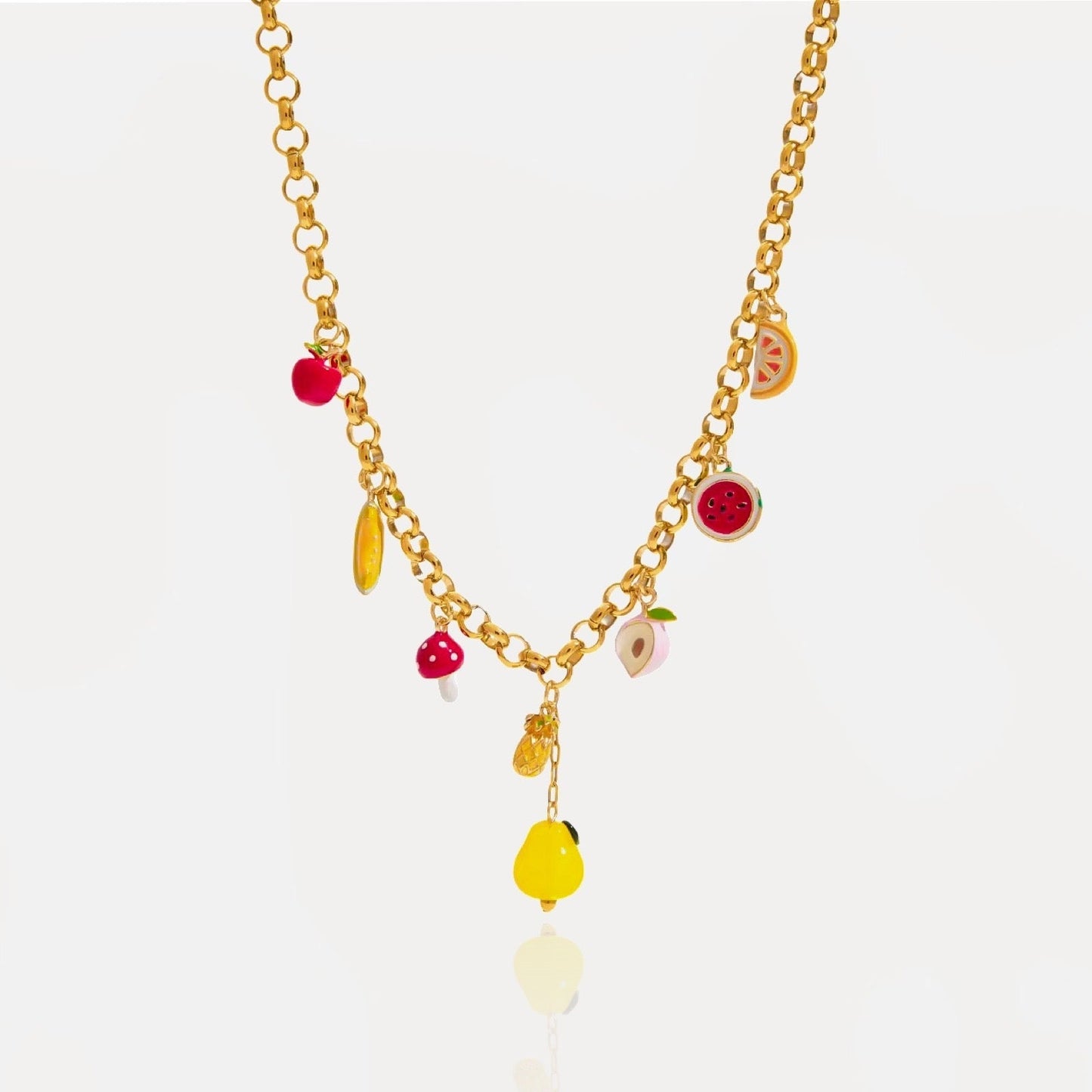 Lemon Charms Necklace - AYUNA