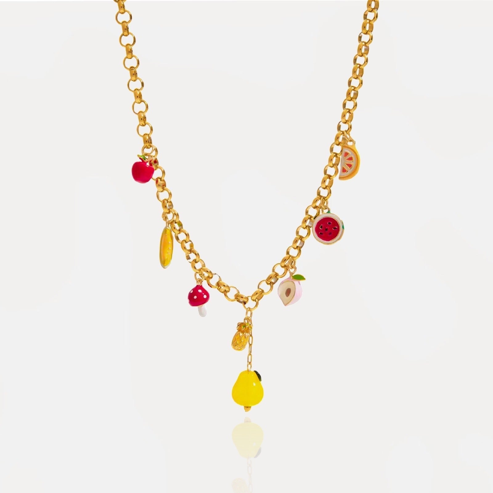 Lemon Charms Necklace - AYUNA