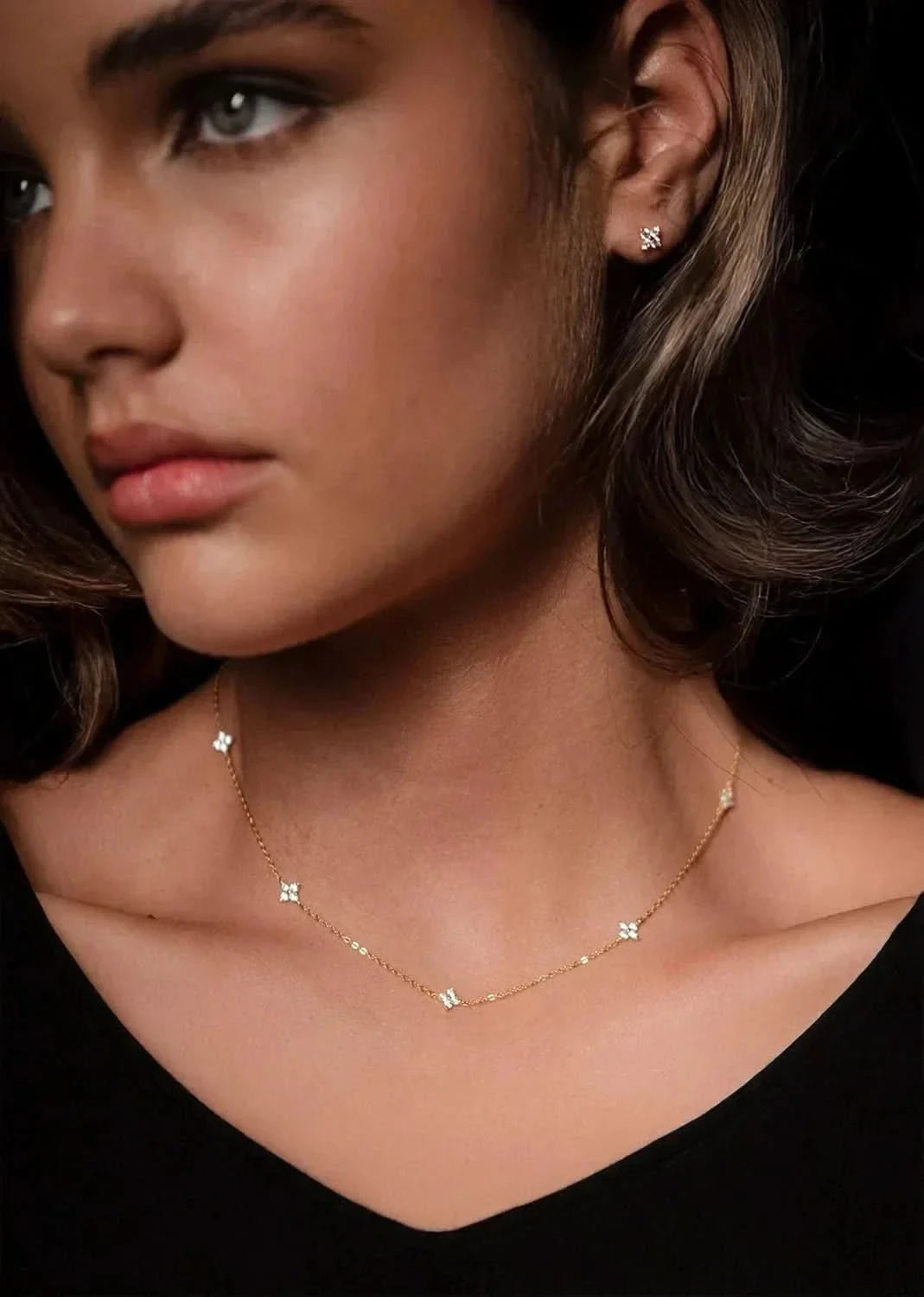 Loria Studs - Silver - AYUNA