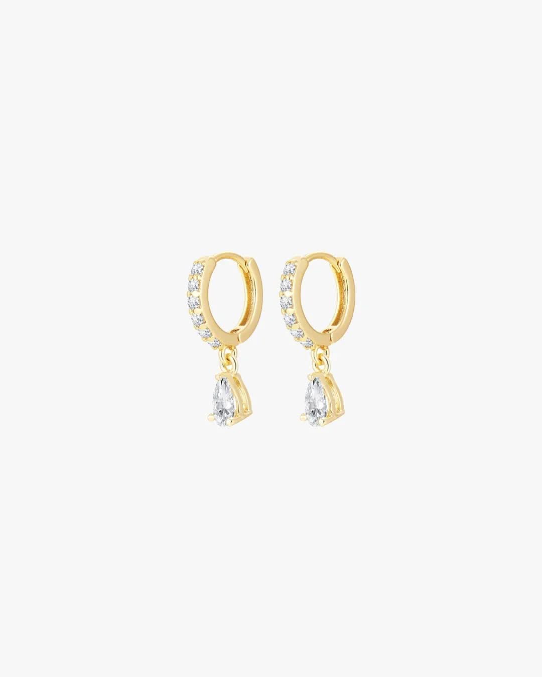 Lou Earrings - Gold - AYUNA