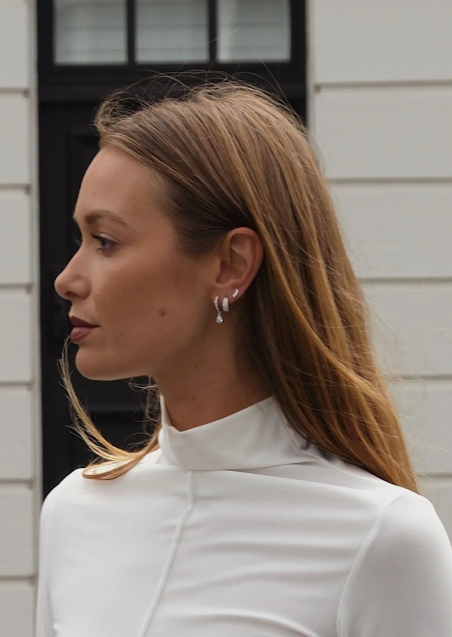 Lou Earrings - Silver - AYUNA