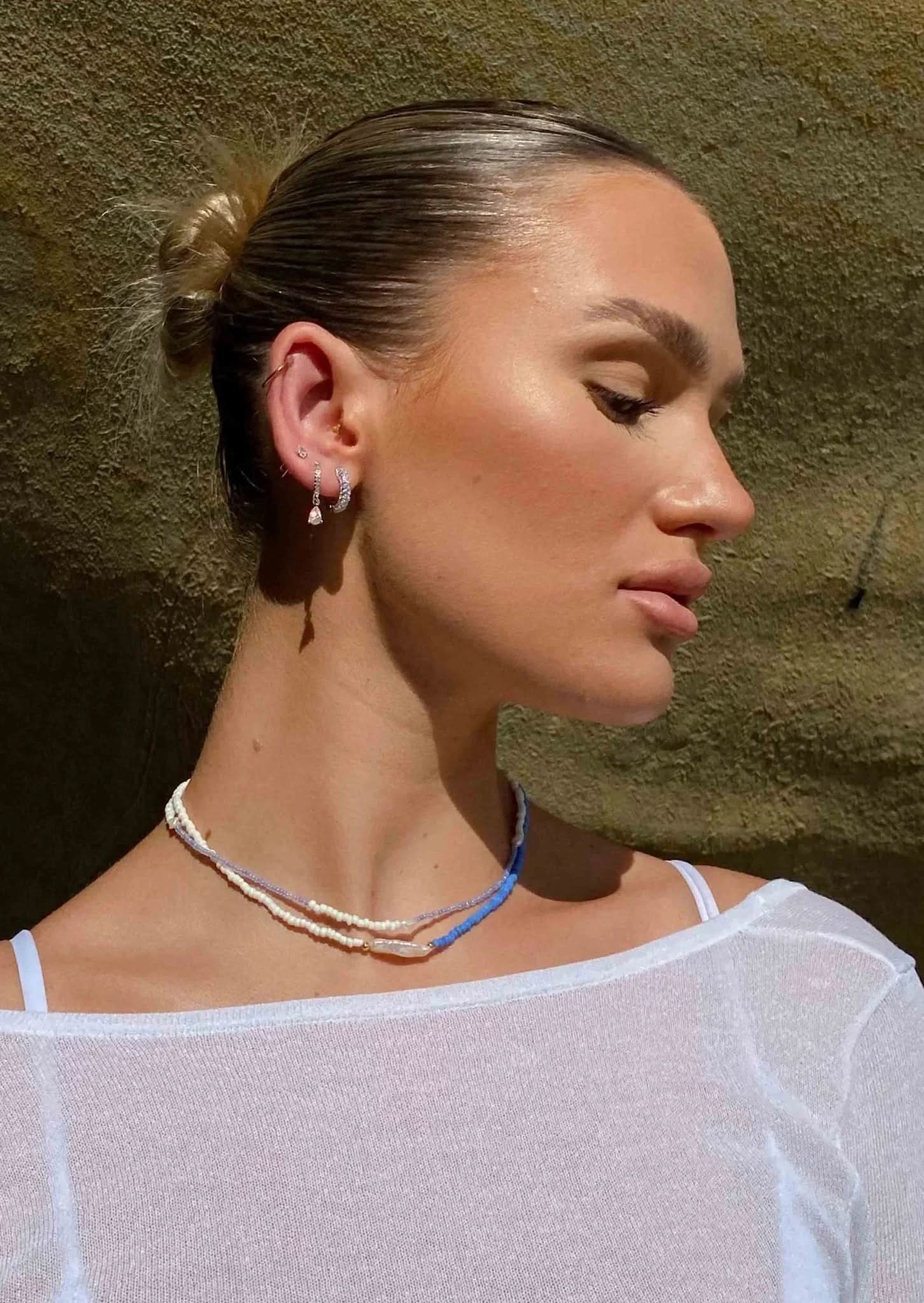 Lou Earrings - Silver - AYUNA