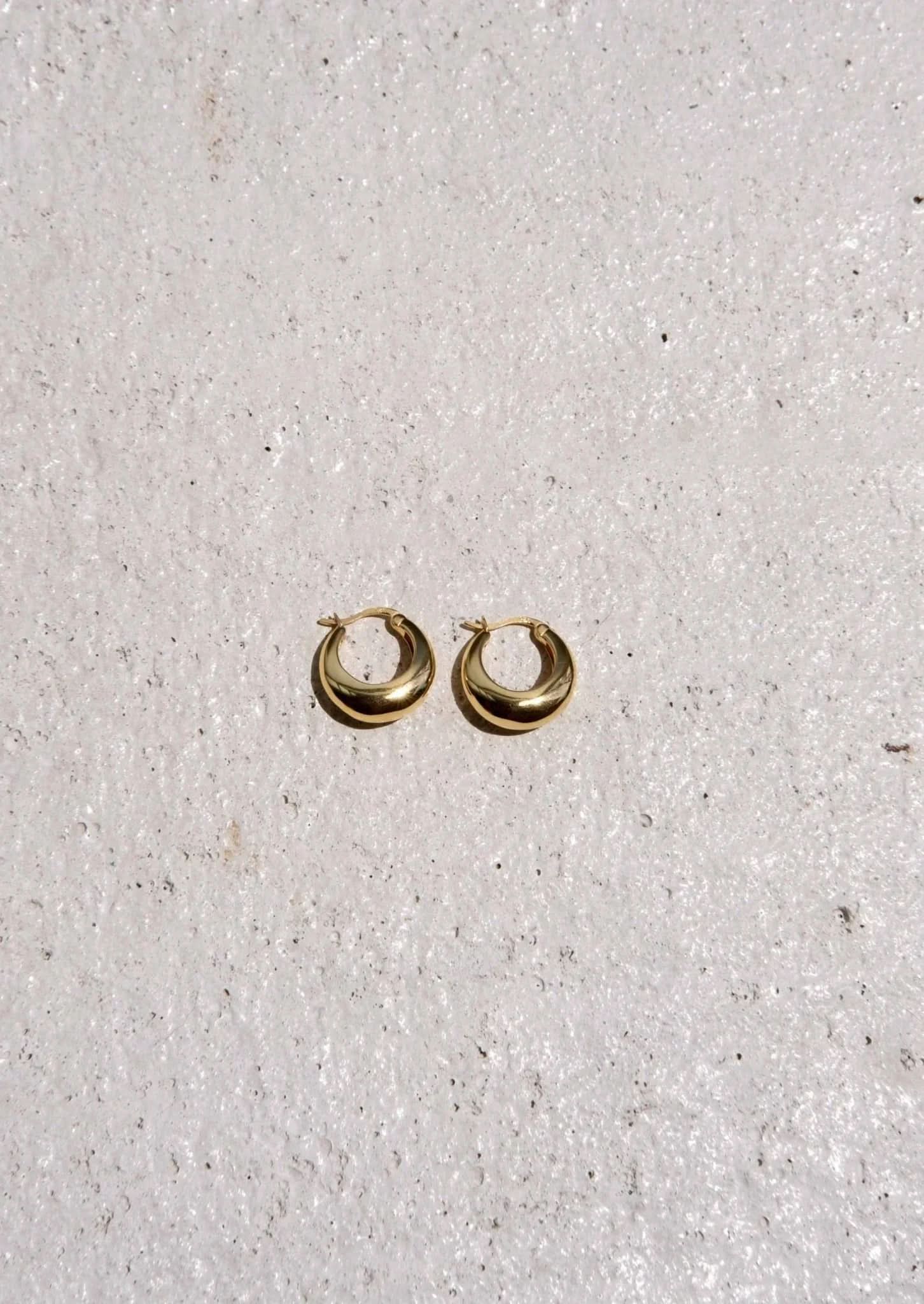 Madison Hoops - Gold - AYUNA