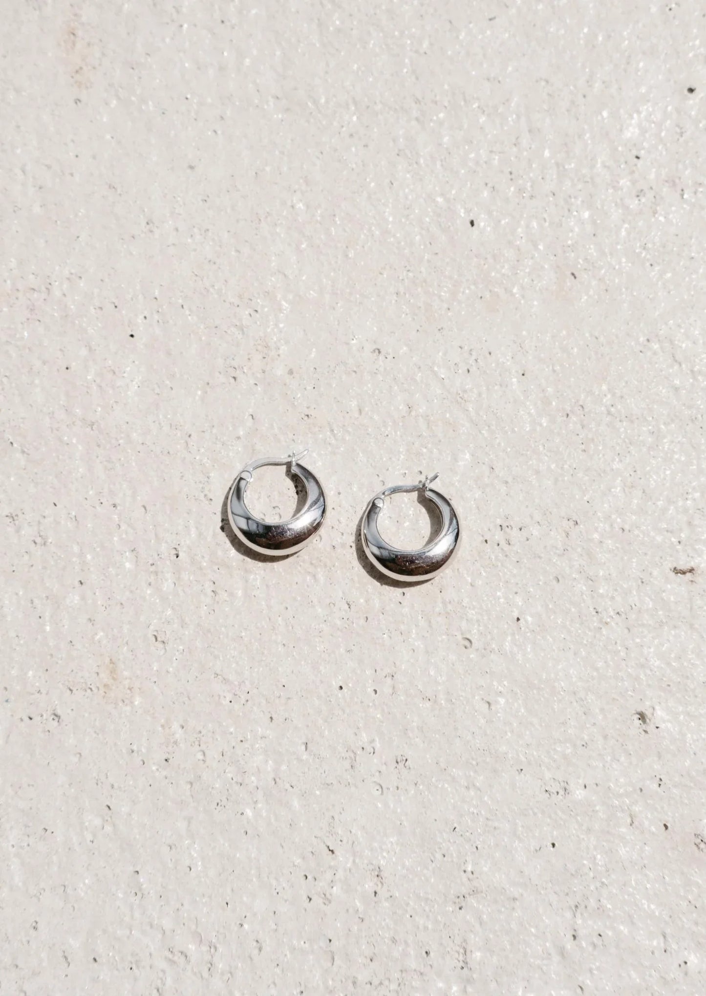 Madison Hoops - Silver - AYUNA