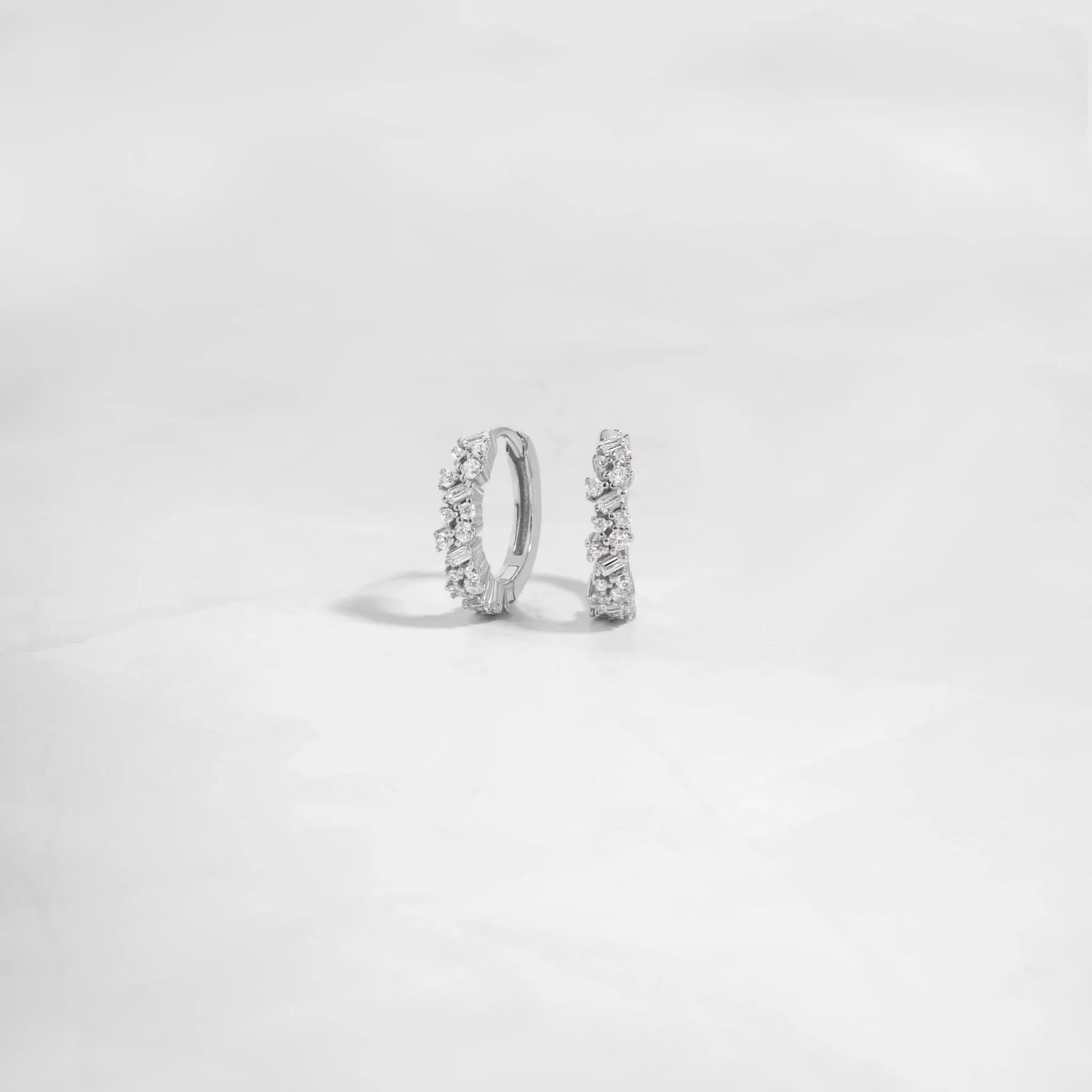 Multi - Stone Huggies - AYUNA