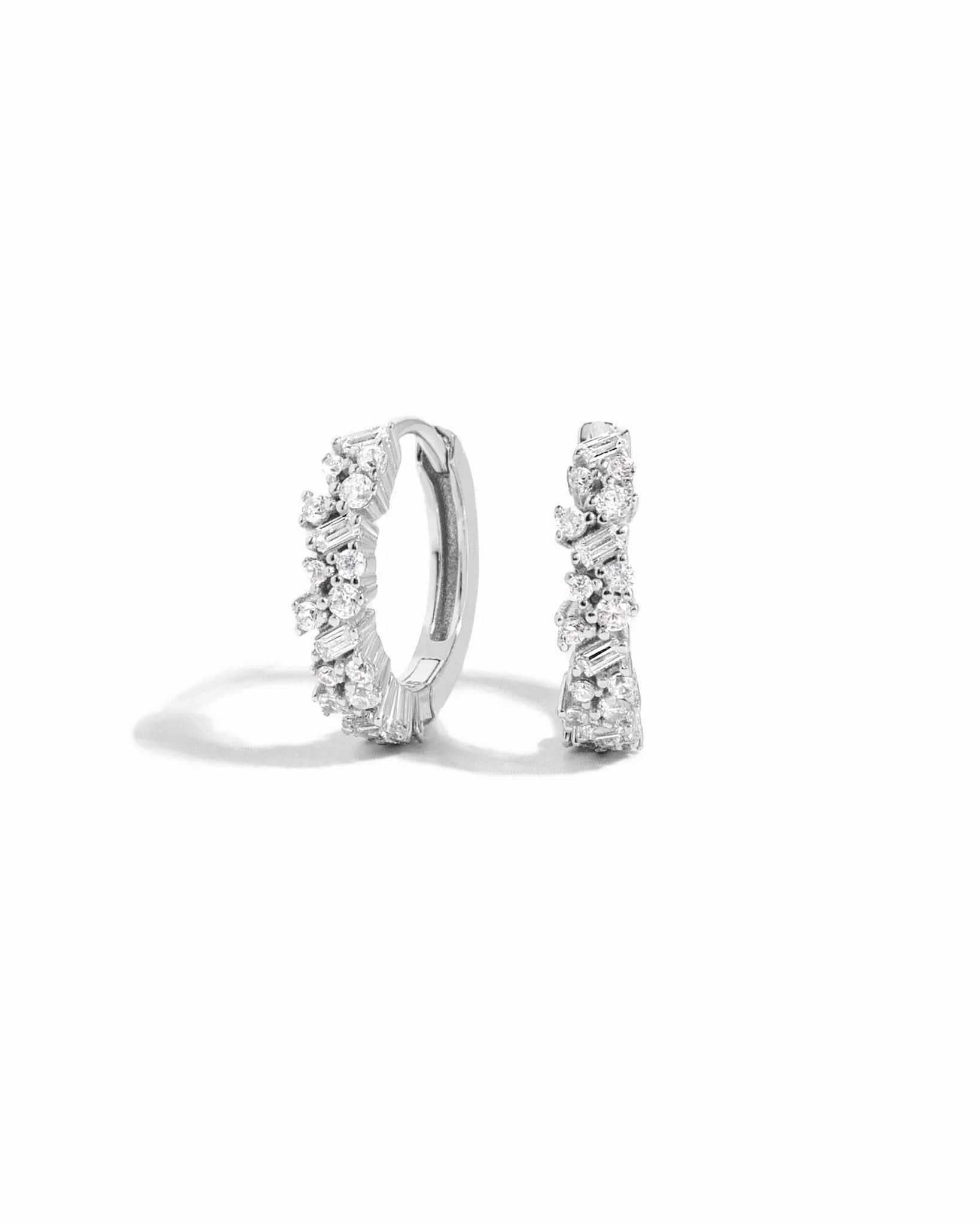 Multi - Stone Huggies - AYUNA