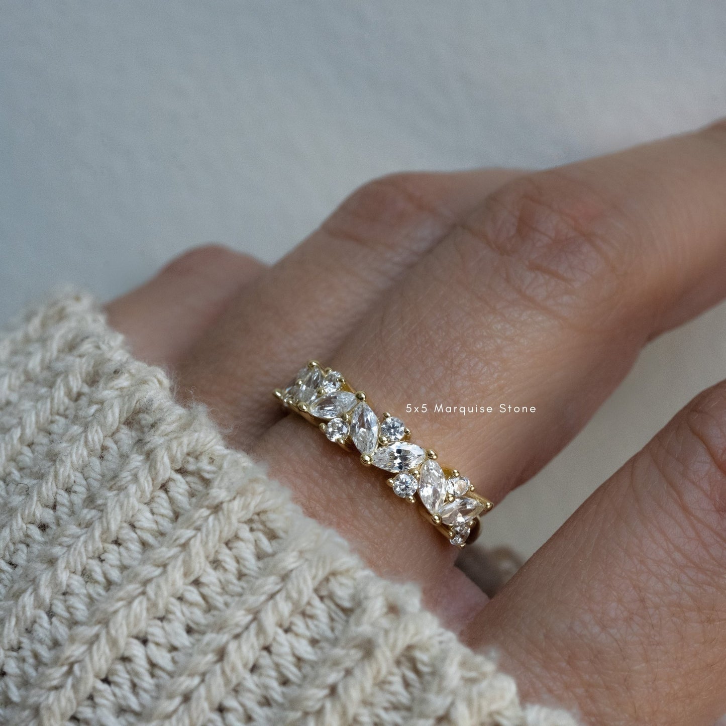 Multi Stone Ring - AYUNA