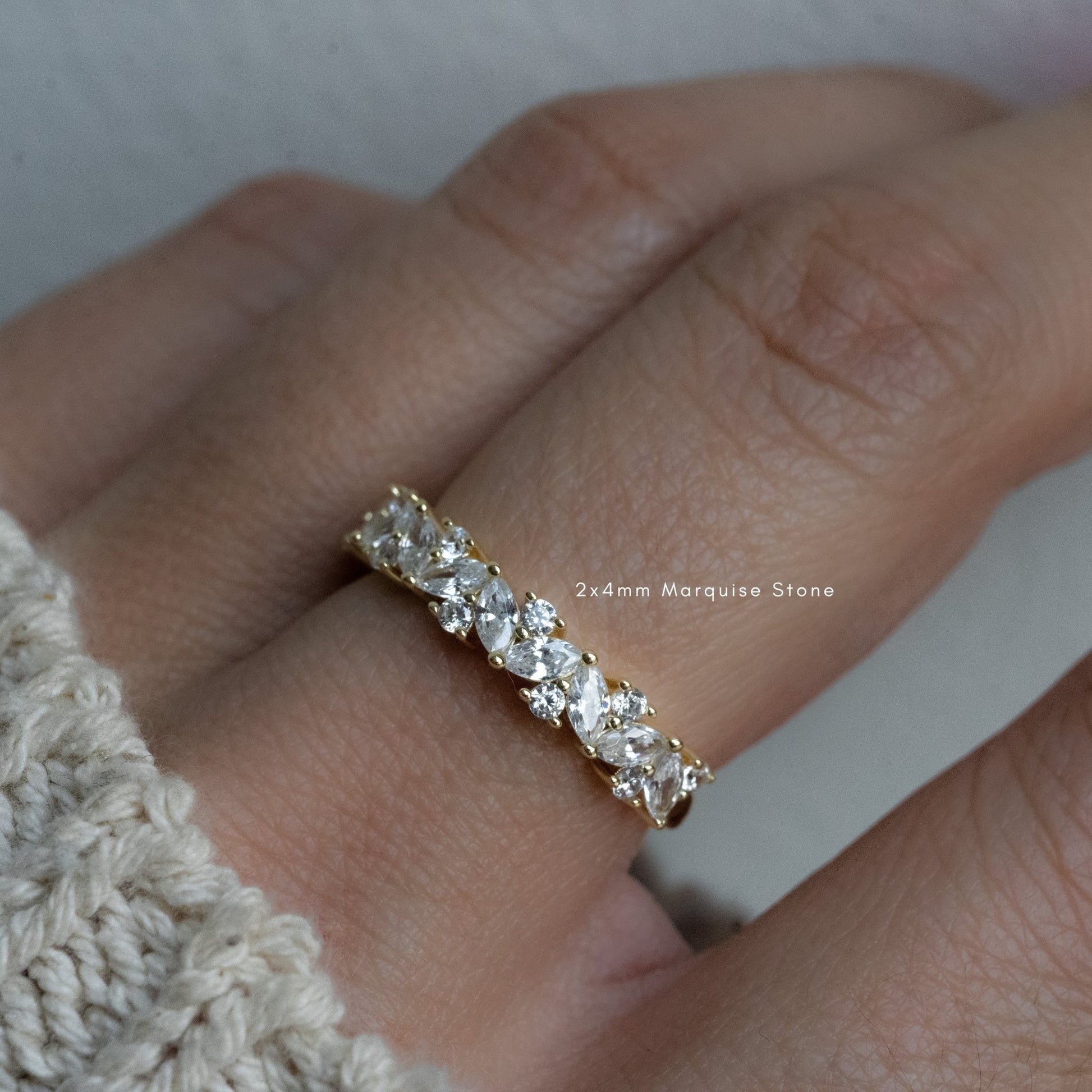 Multi Stone Ring - AYUNA