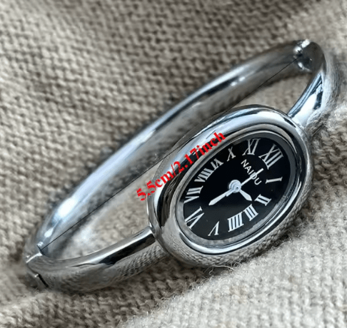 Naidu Oval Watch Gold - AYUNA