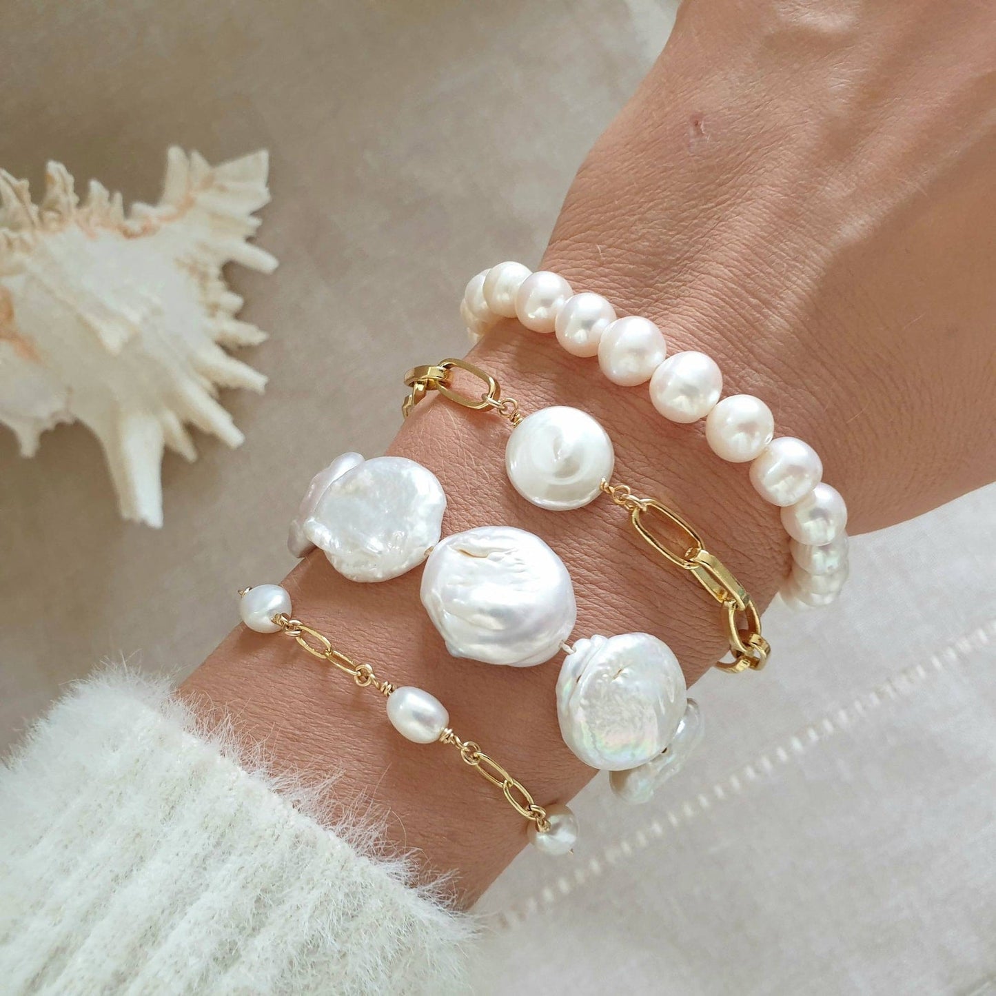 Natural Pearl Bracelet - AYUNA