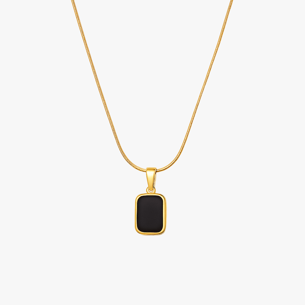 Noir Pendant Necklace - AYUNA