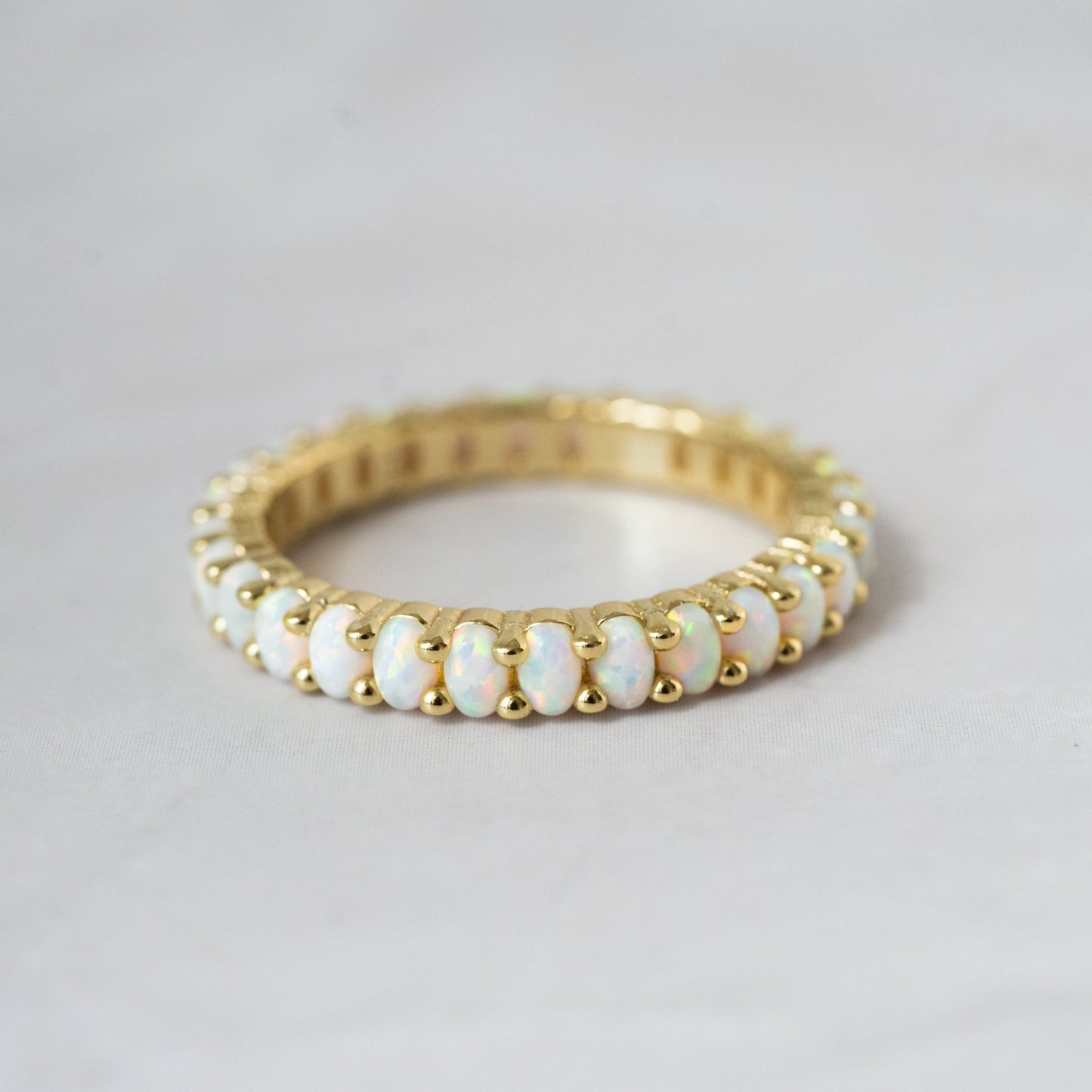 Opal Eternity Ring - AYUNA