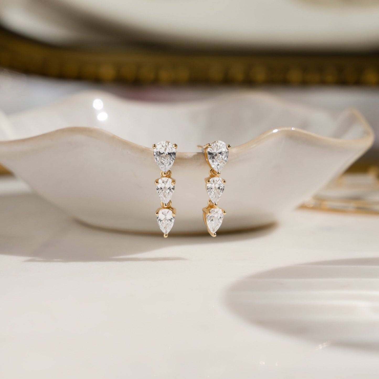Pear Drop Earrings - AYUNA