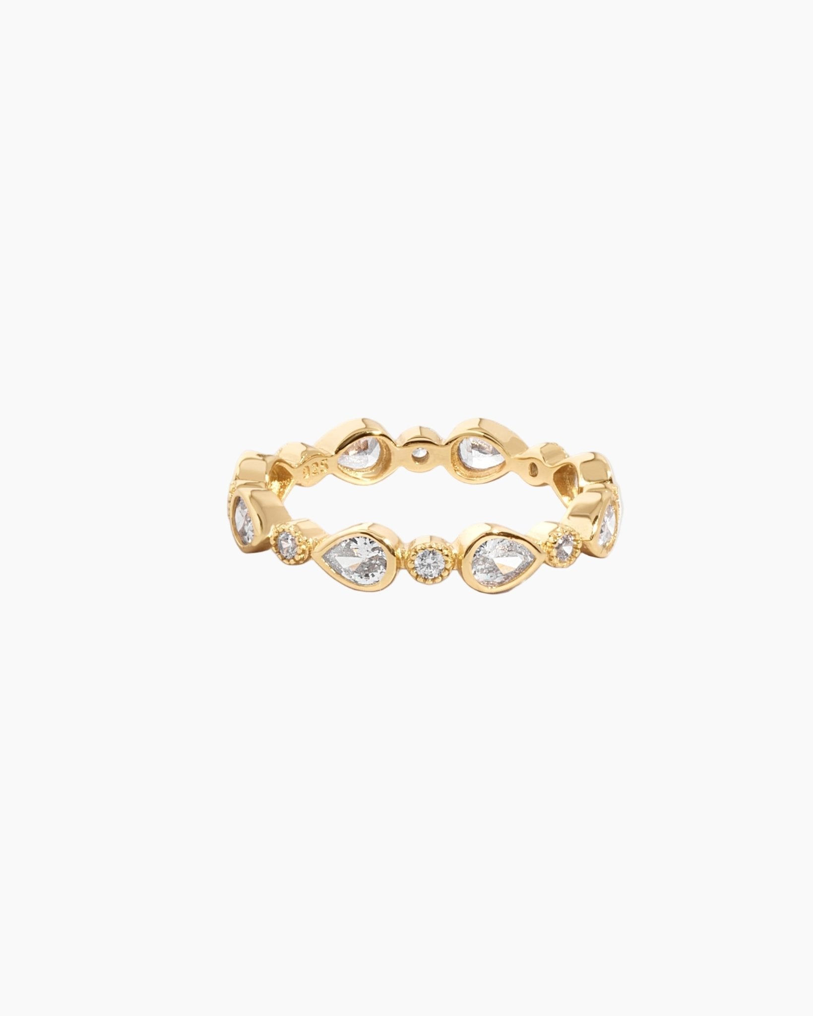 Pear Stacking Ring - AYUNA