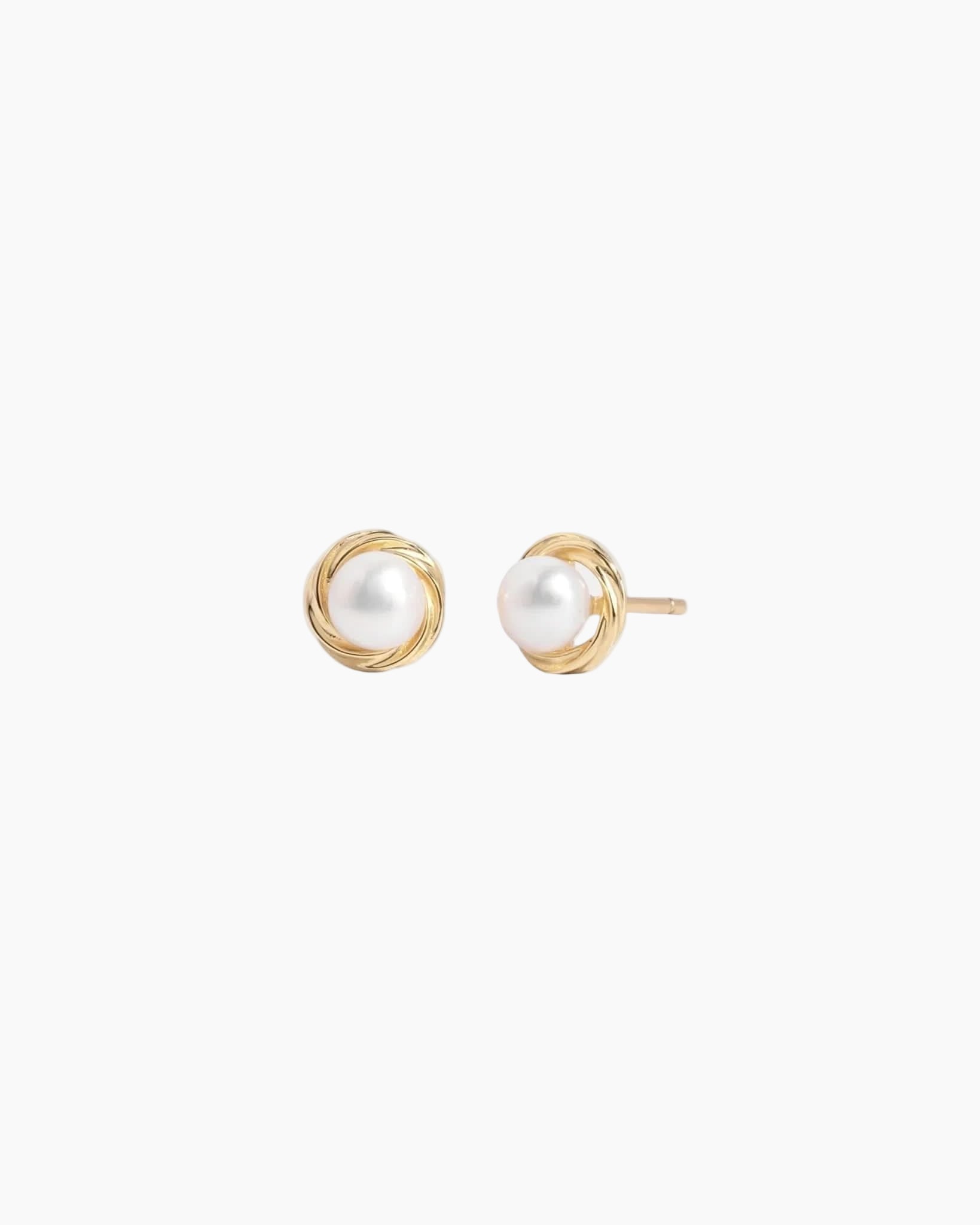 Pearl Button Studs - AYUNA