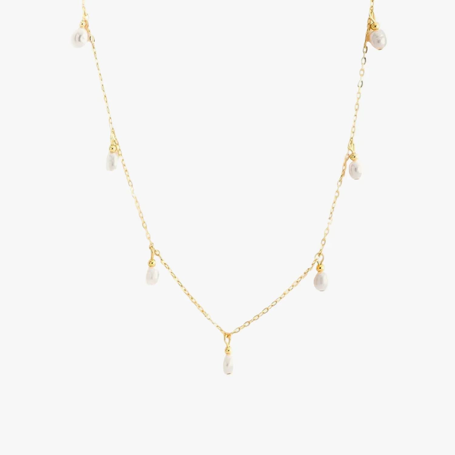 Pearl Mini Necklace - AYUNA