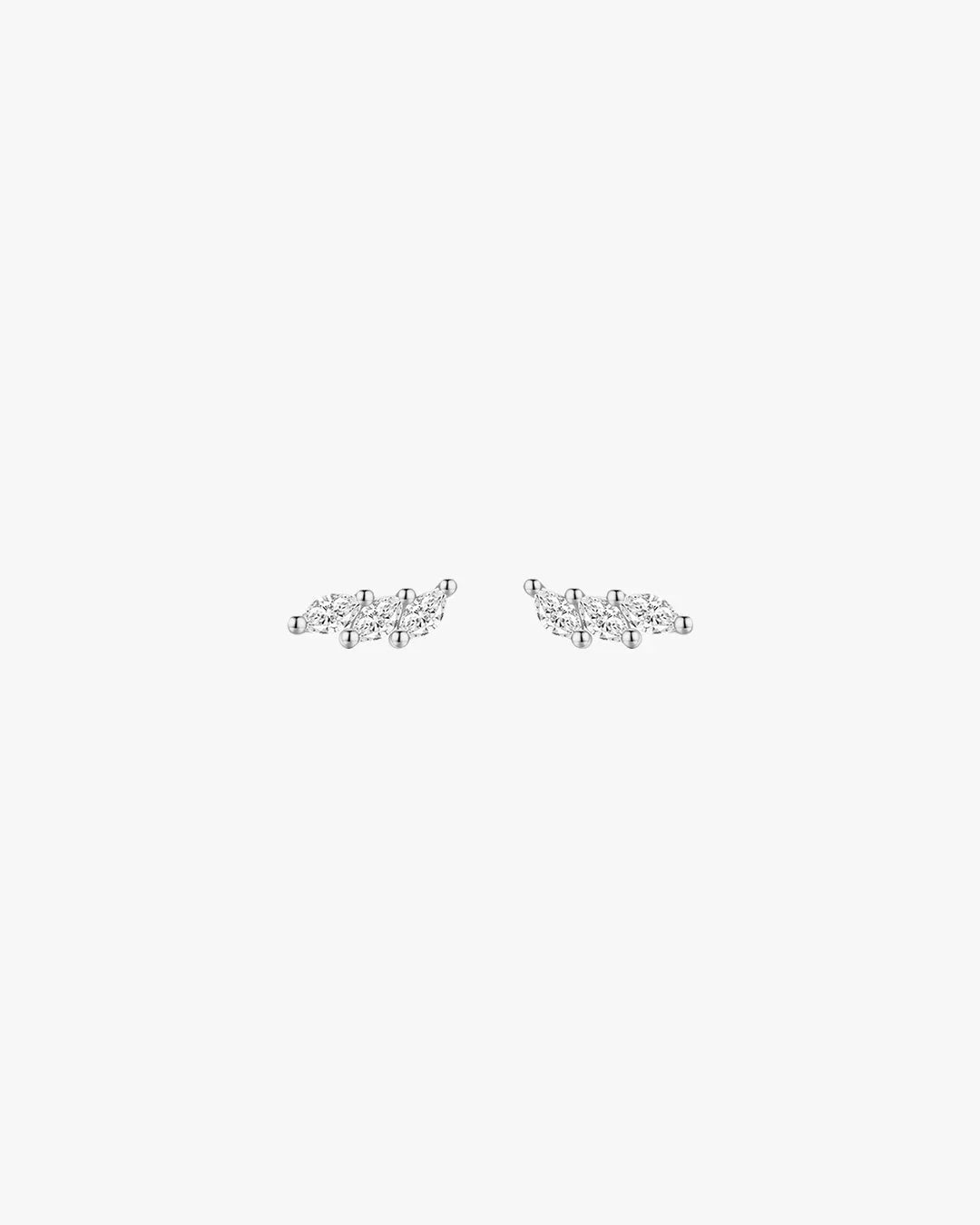 Posie Studs - Silver - AYUNA