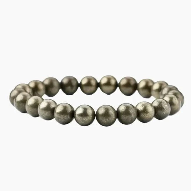 Pyrite Bead Bracelet - AYUNA