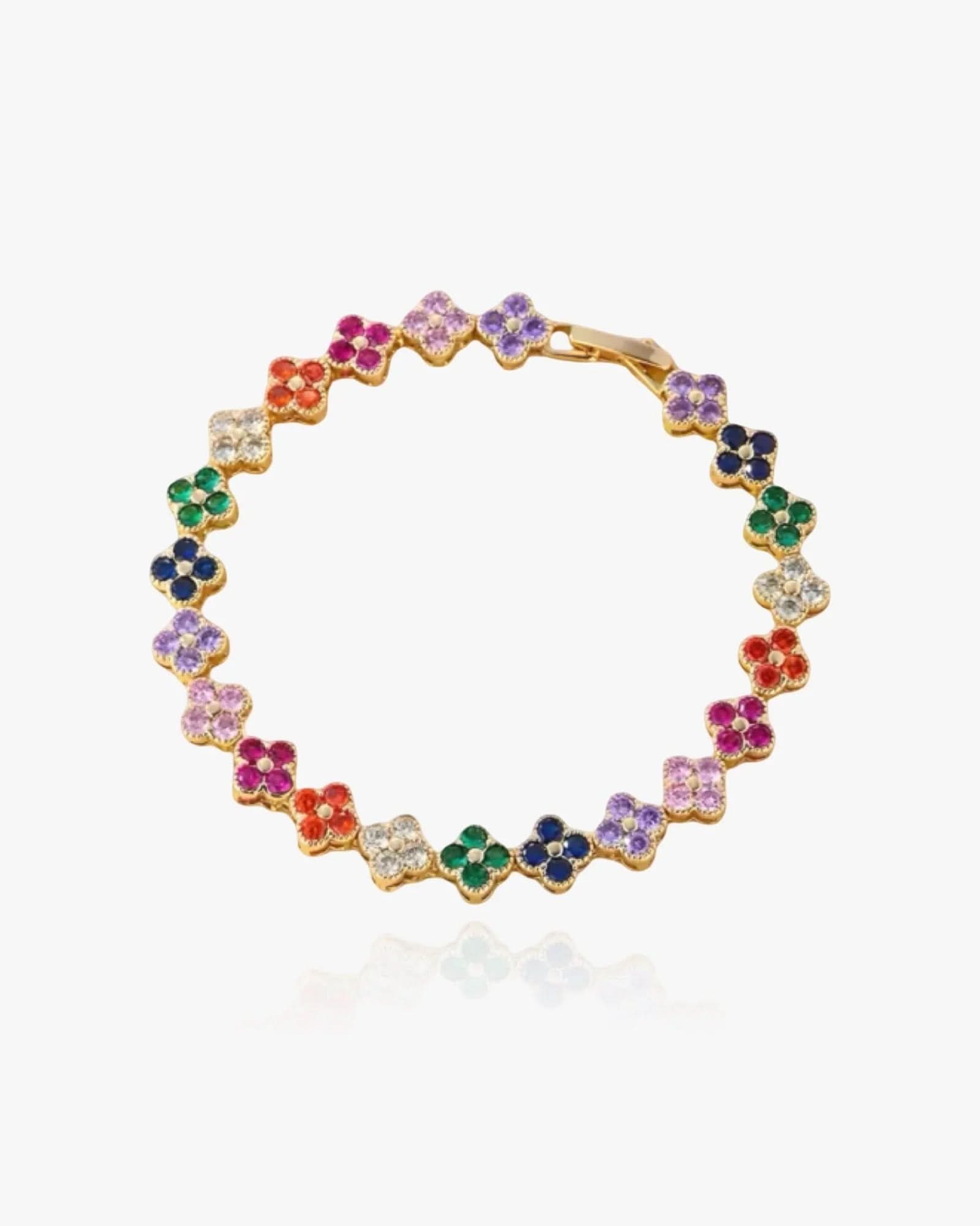 Rainbow Clover Bracelet - AYUNA