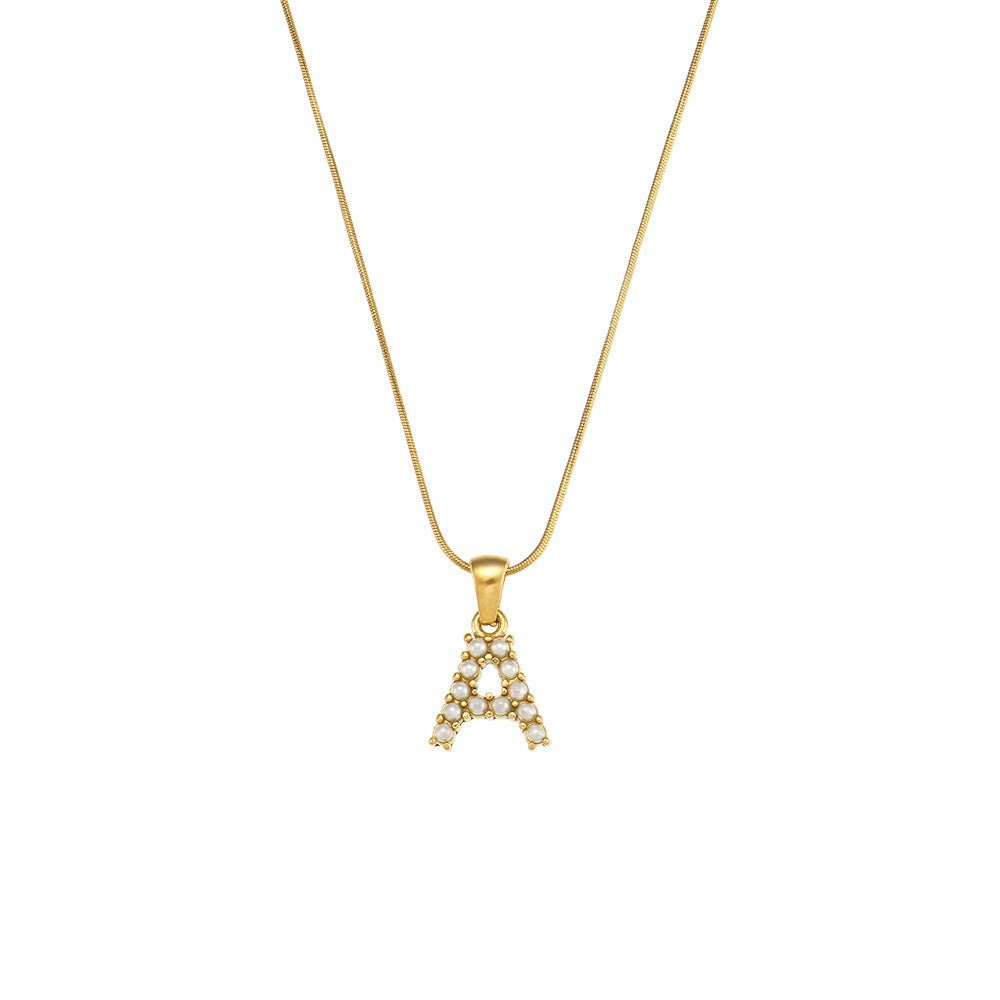 Raya Initial Necklace 2.0 - AYUNA