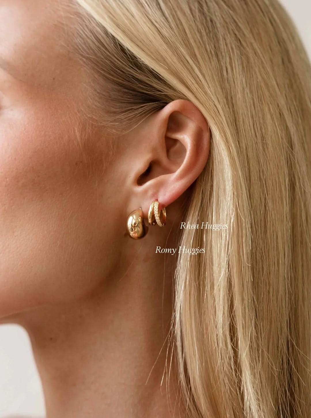 Romy Earrings - Gold - AYUNA