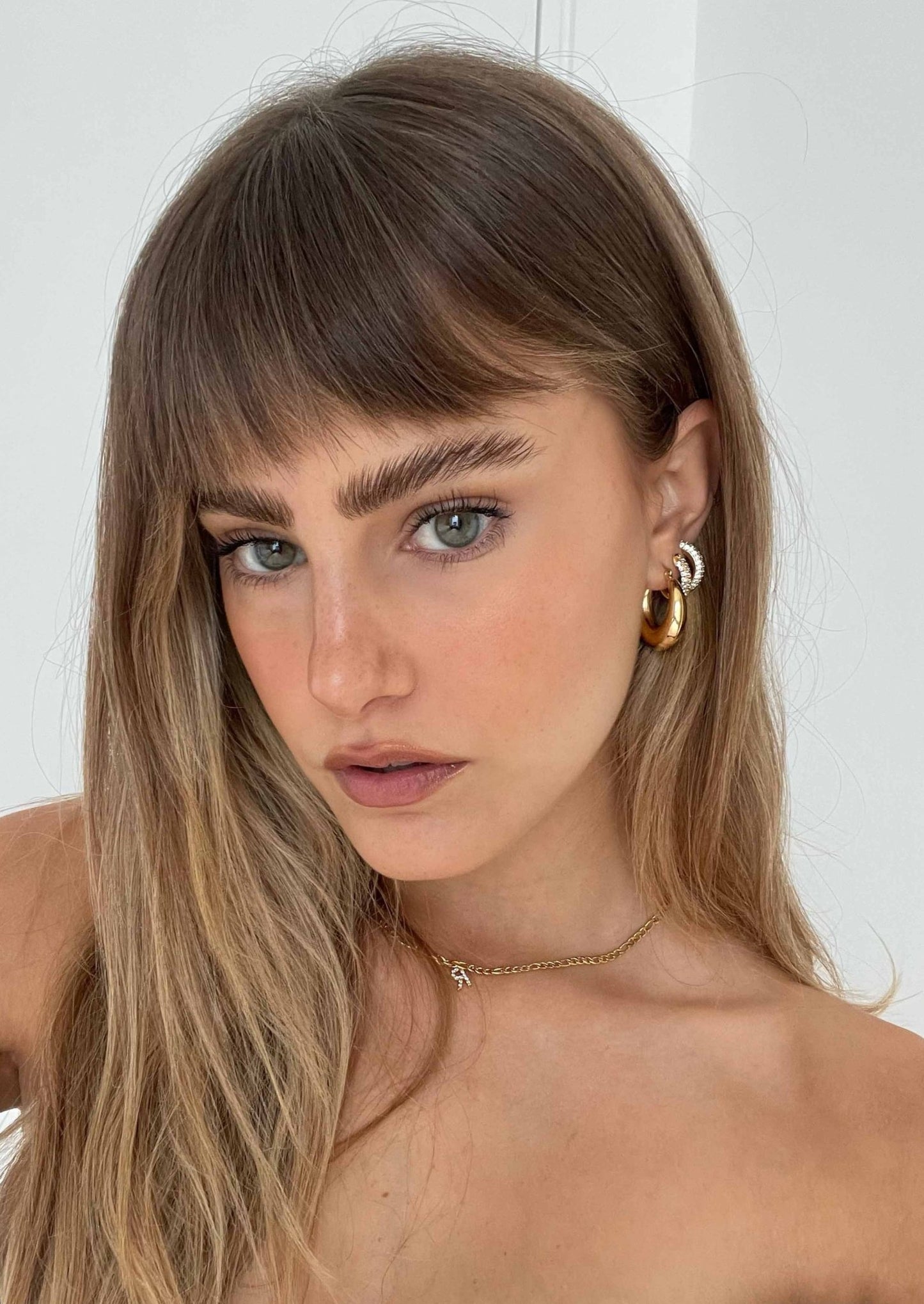 Sahara Hoops - Gold - AYUNA