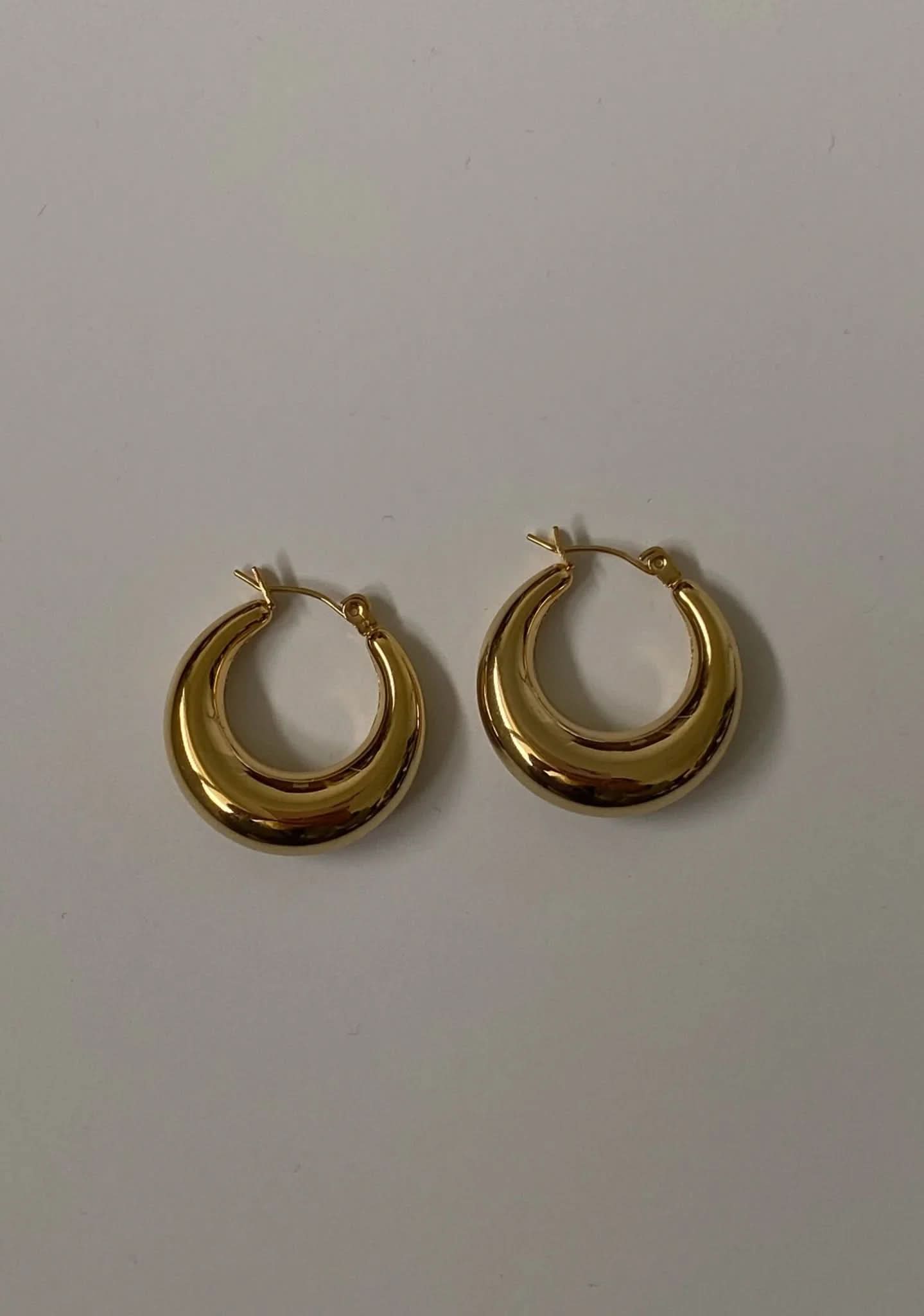 Sahara Hoops - Gold - AYUNA