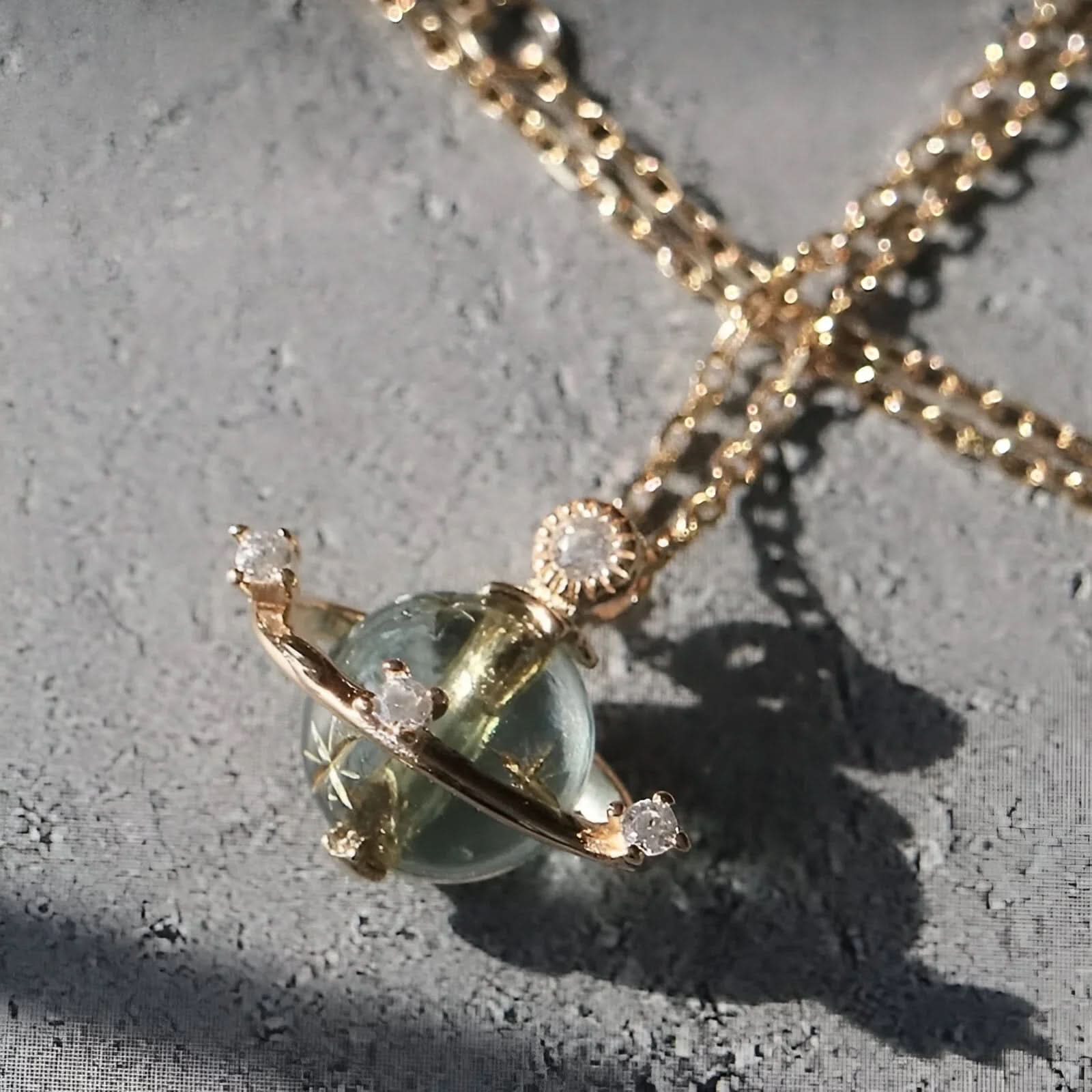 Saturn Planet Necklace - AYUNA